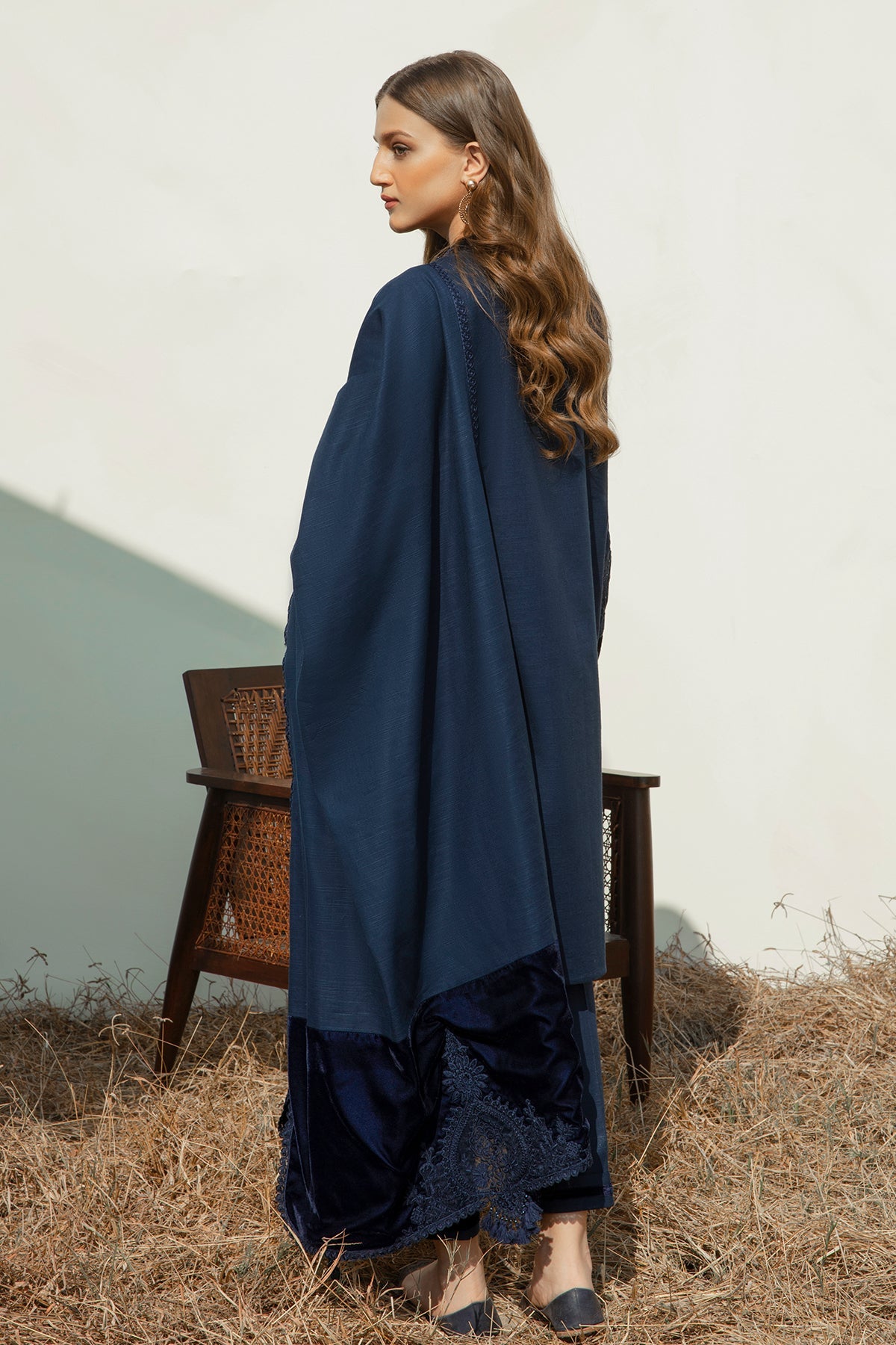 EMBROIDERED SLUB KHADDAR PR-735