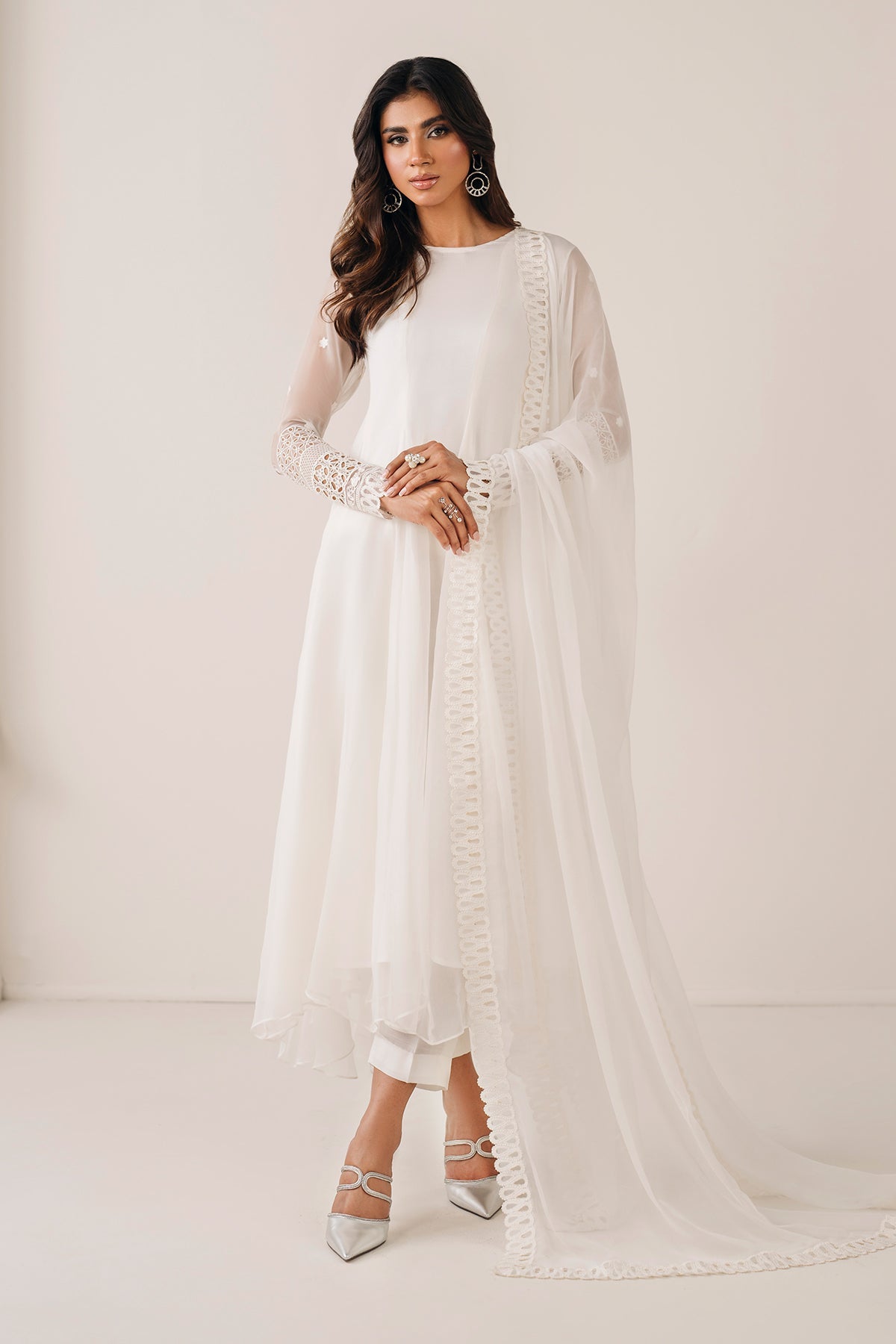 EMBROIDERED CHIFFON DUPATTA 69