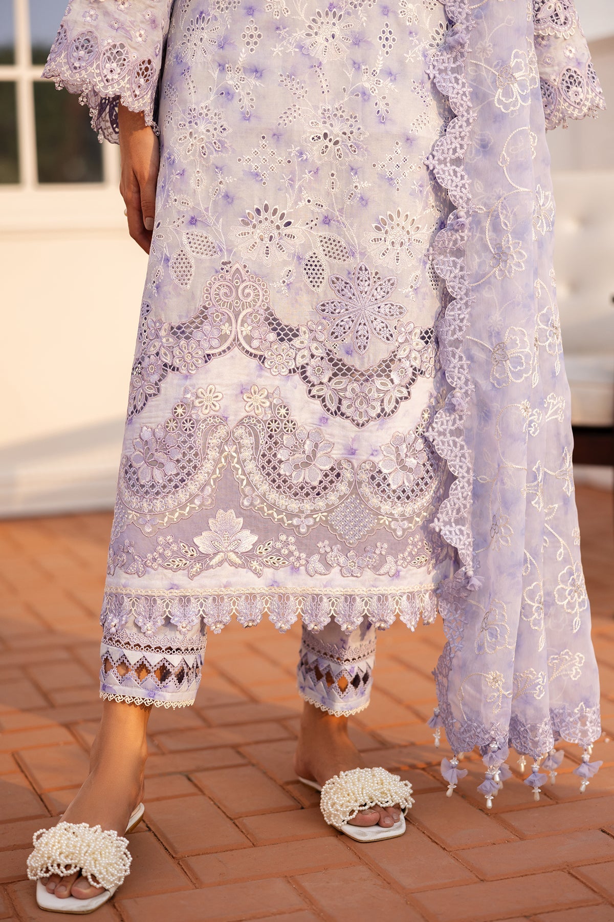 EMBROIDERED LAWN SF-4149