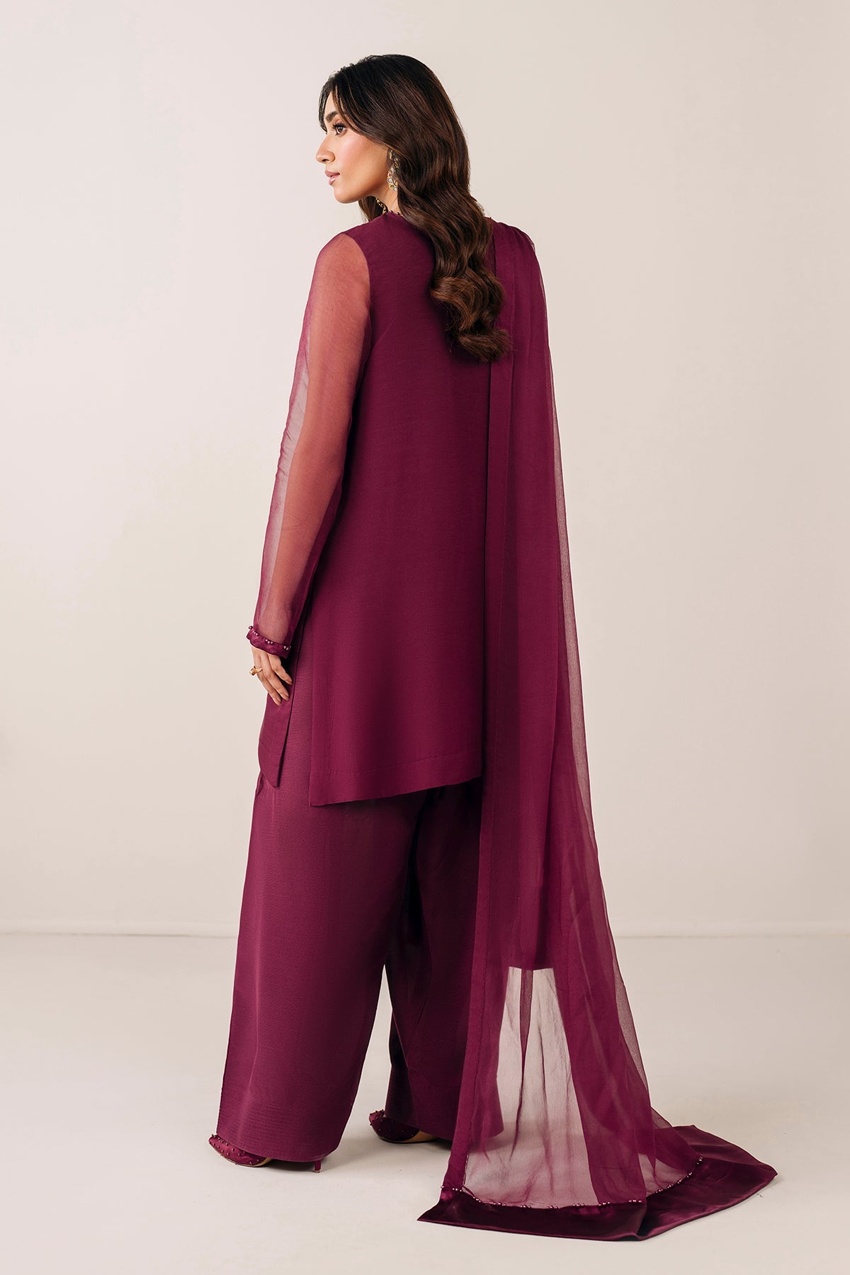 PLAIN CHIFFON DUPATTA 58