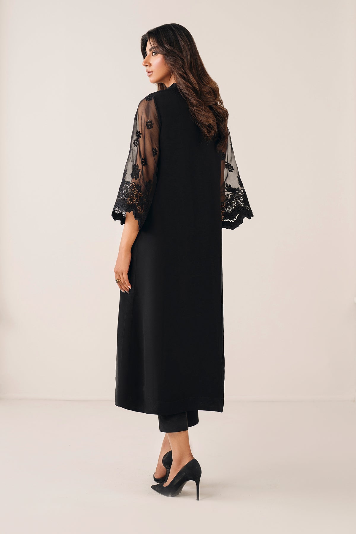 EMBROIDERED CHIFFON PR-1129