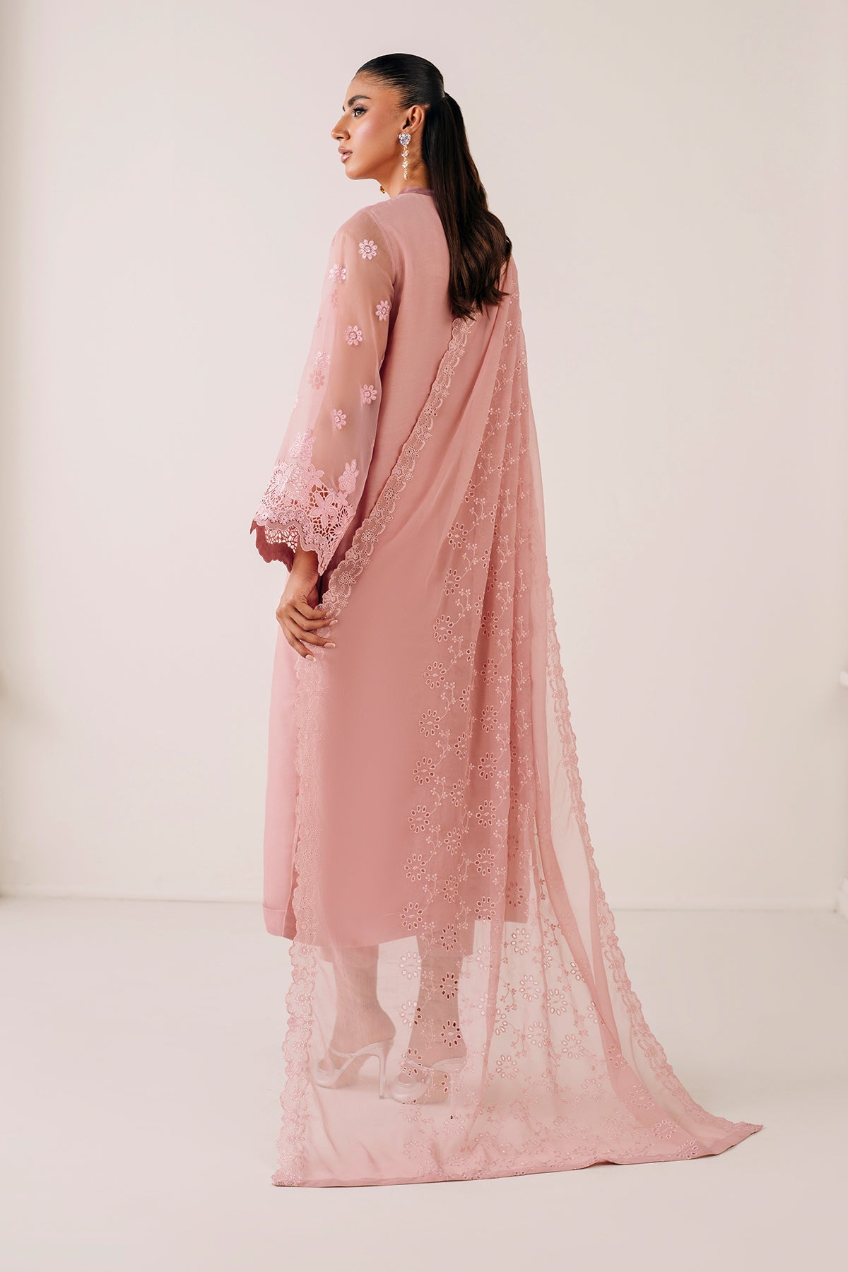 EMBROIDERED CHIFFON DUPATTA 74