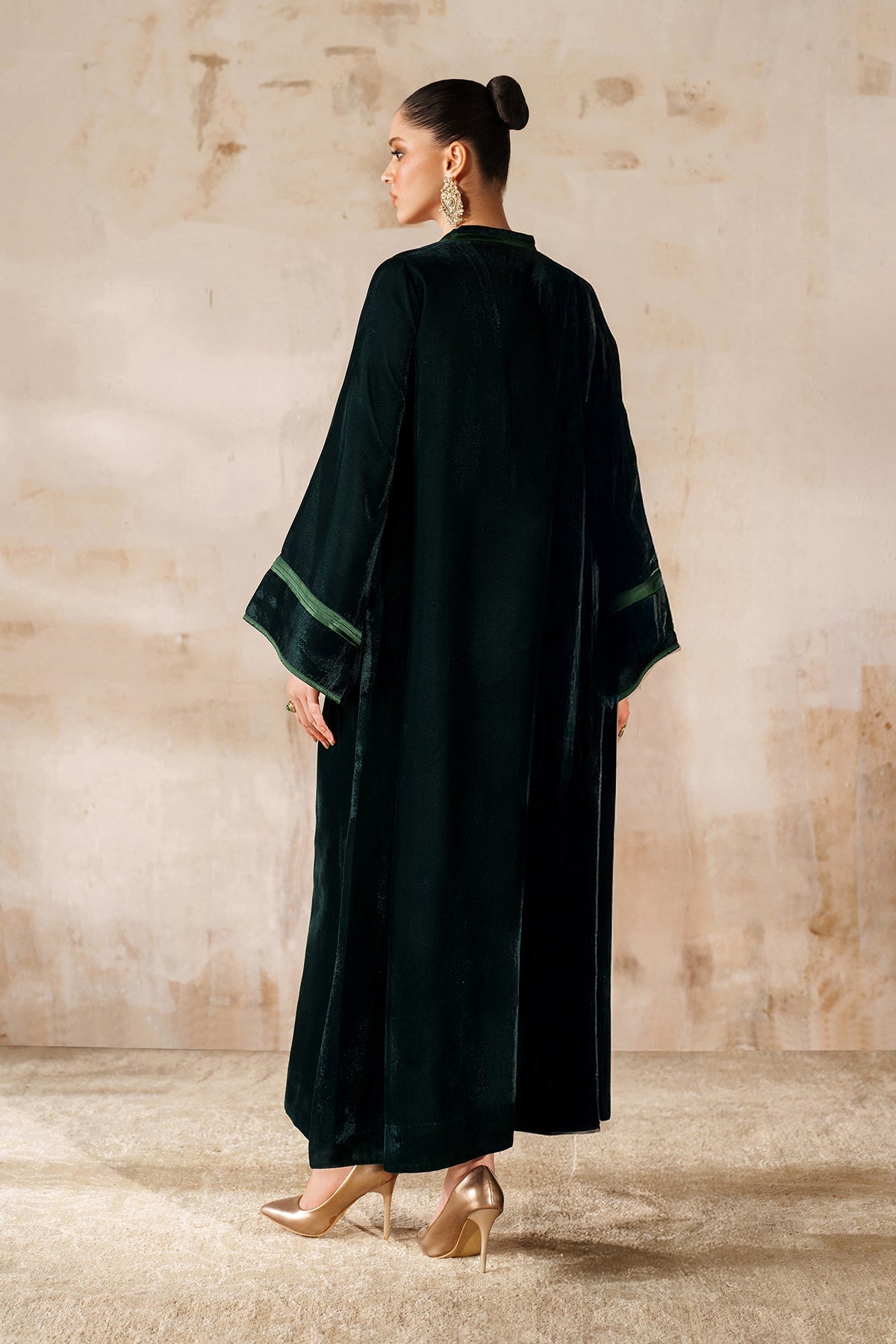 SOLID VELVET SUIT EN-1214