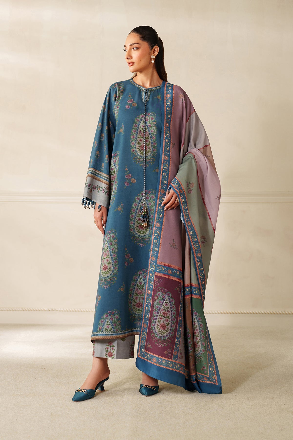 DIGITAL PRINTED KHADDAR SF-4340