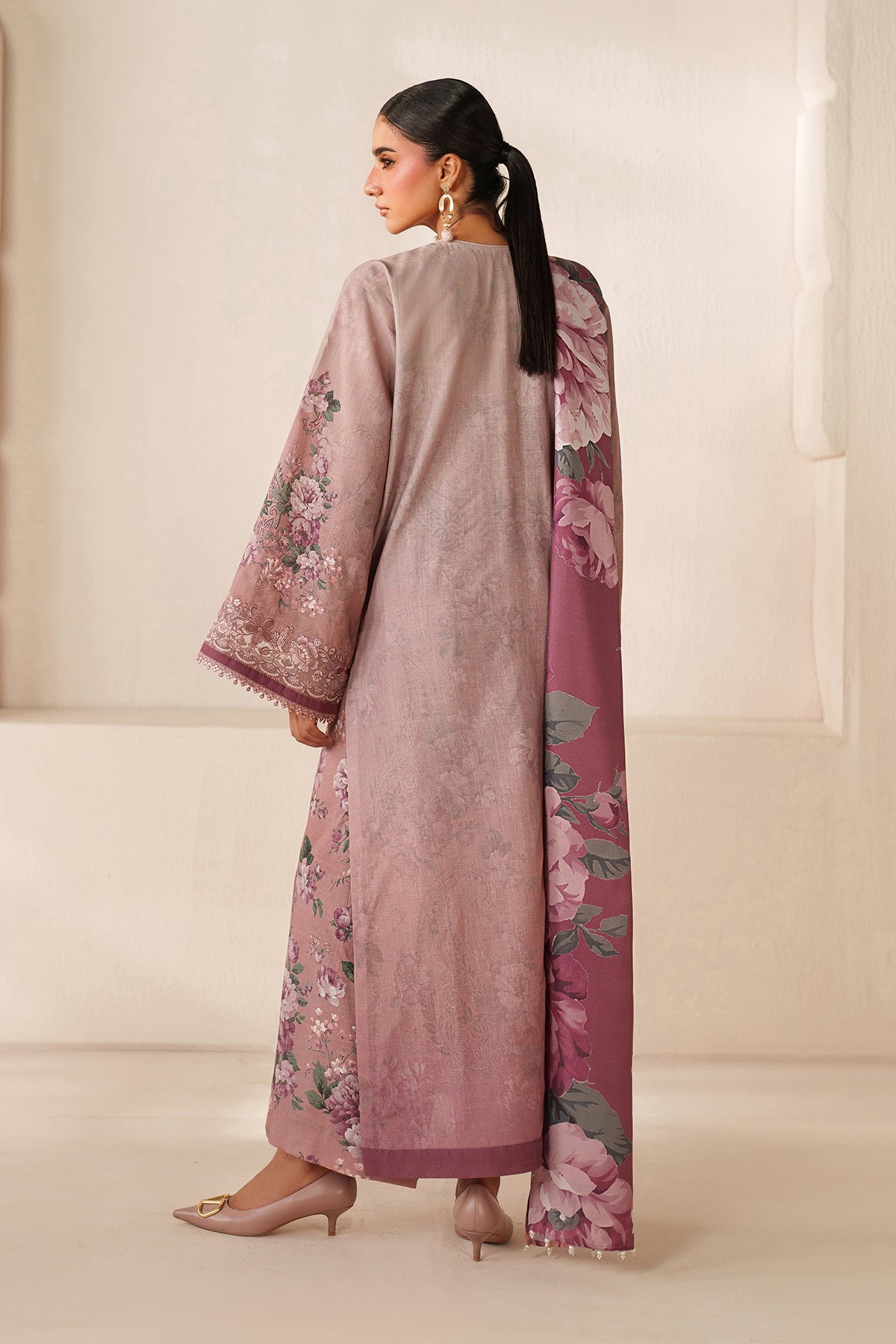 EMBROIDERED KHADDAR UF-4360