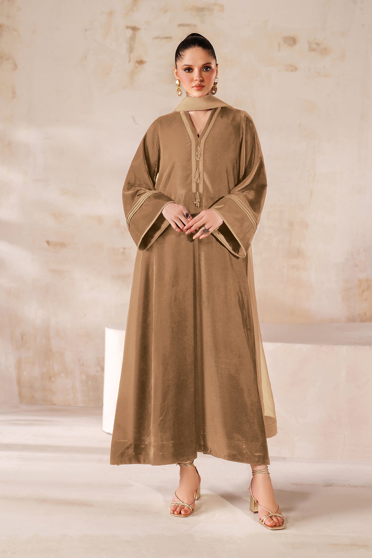 SOLID VELVET SUIT EN-1229