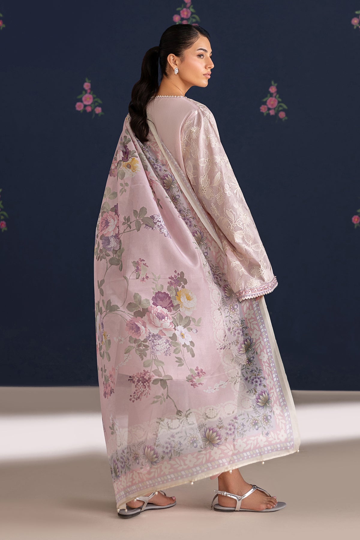 EMBROIDERED LAWN SF-4468