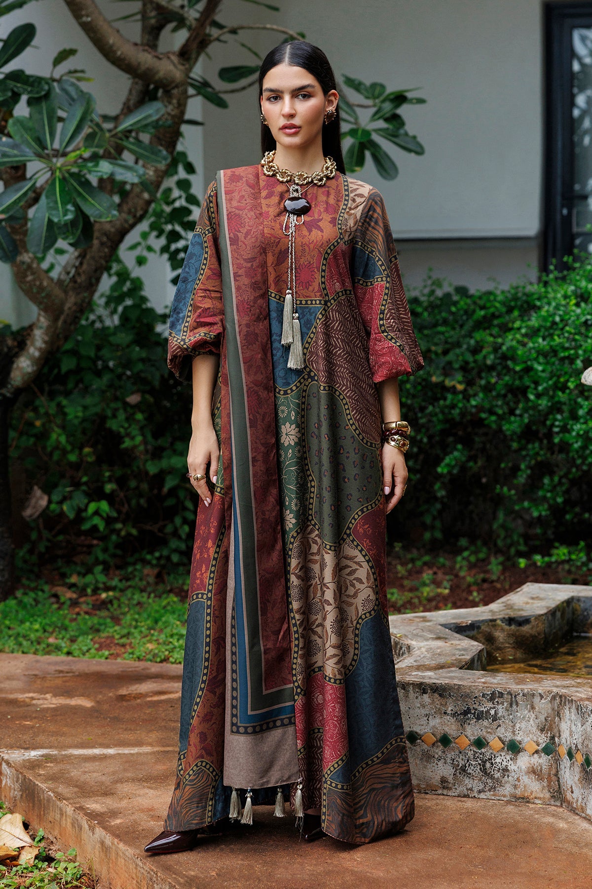 PRINTED VISCOSE SILK UF-4593