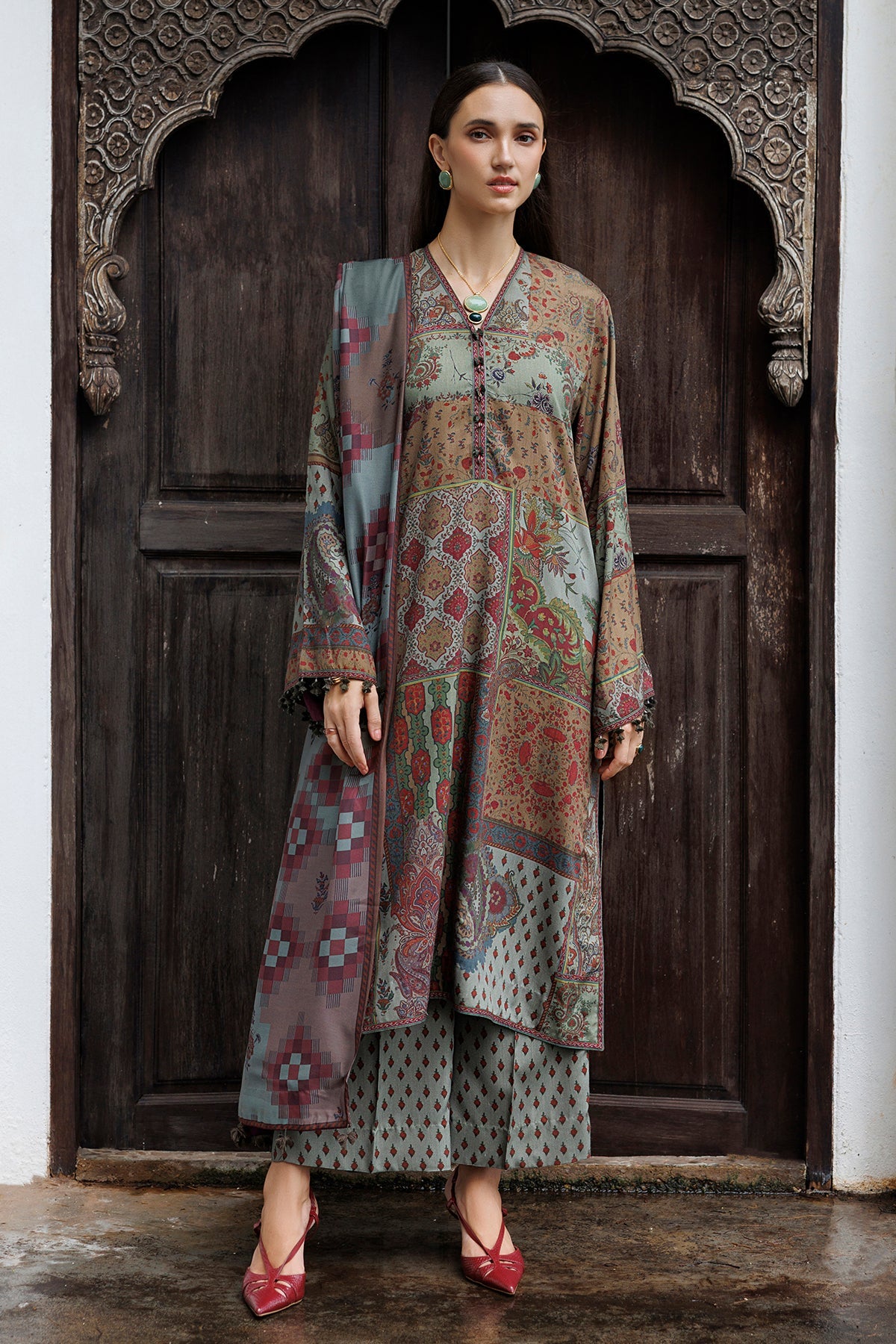 PRINTED VISCOSE SILK UF-4591