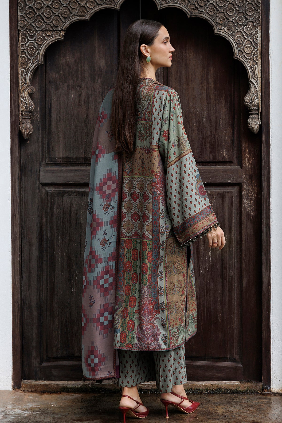 PRINTED VISCOSE SILK UF-4591