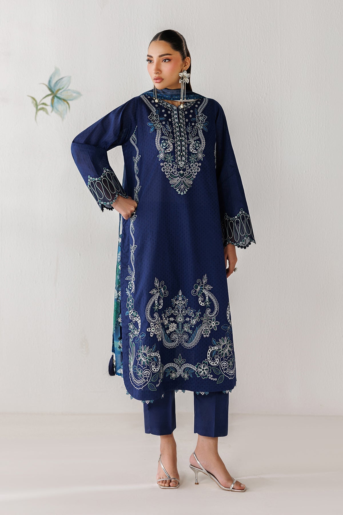 EMBROIDERED JACQUARD PR-1251