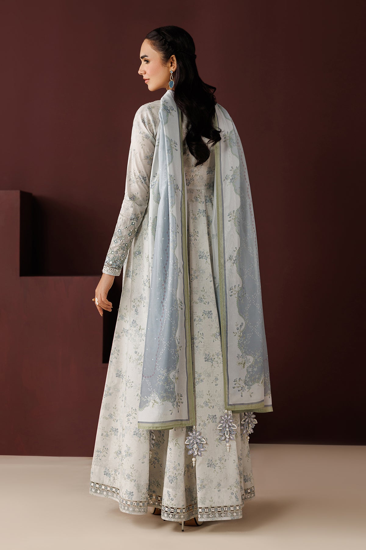 EMBROIDERED PRINTED LAWN PR-1259