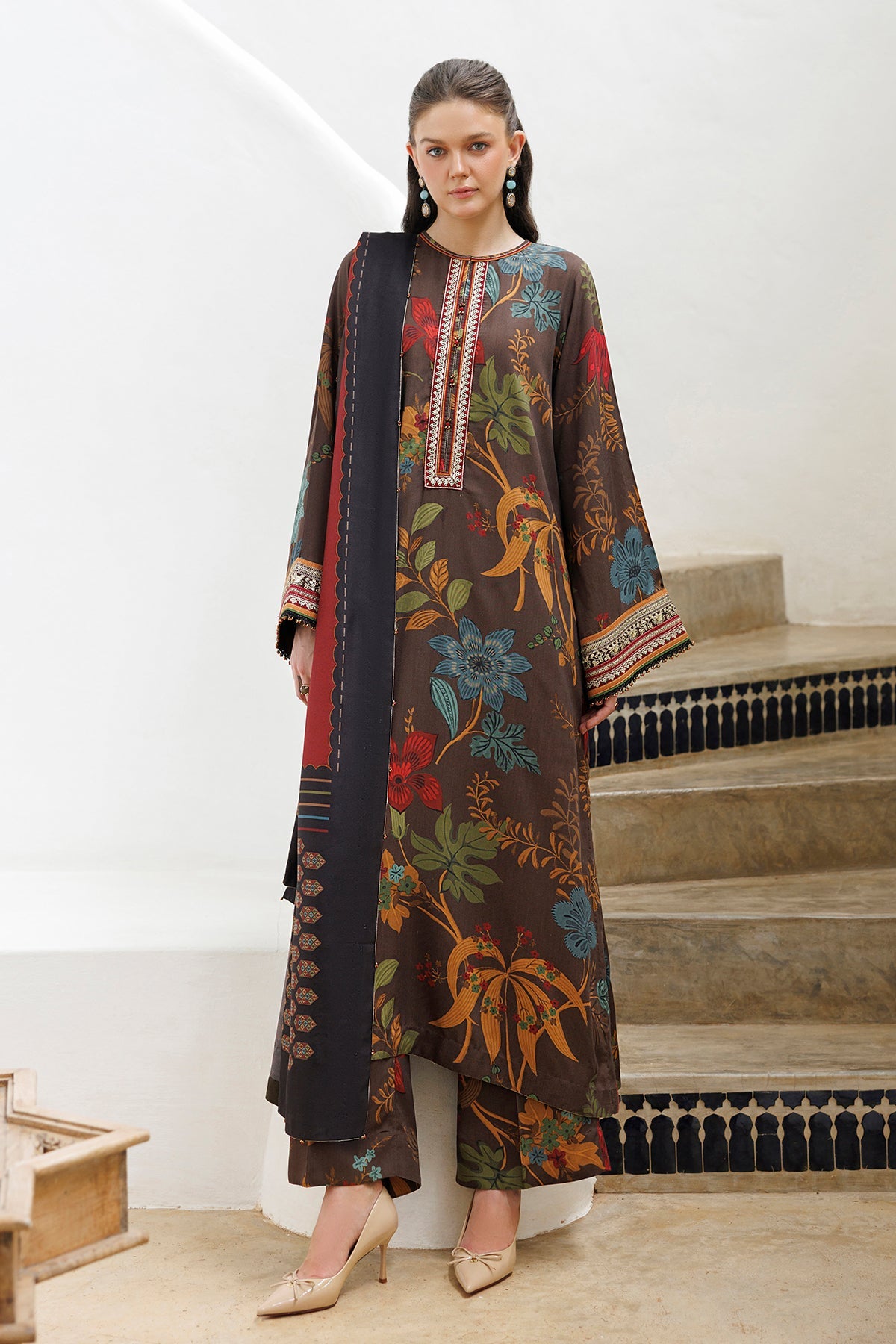 PRINTED VISCOSE SILK UF-4582