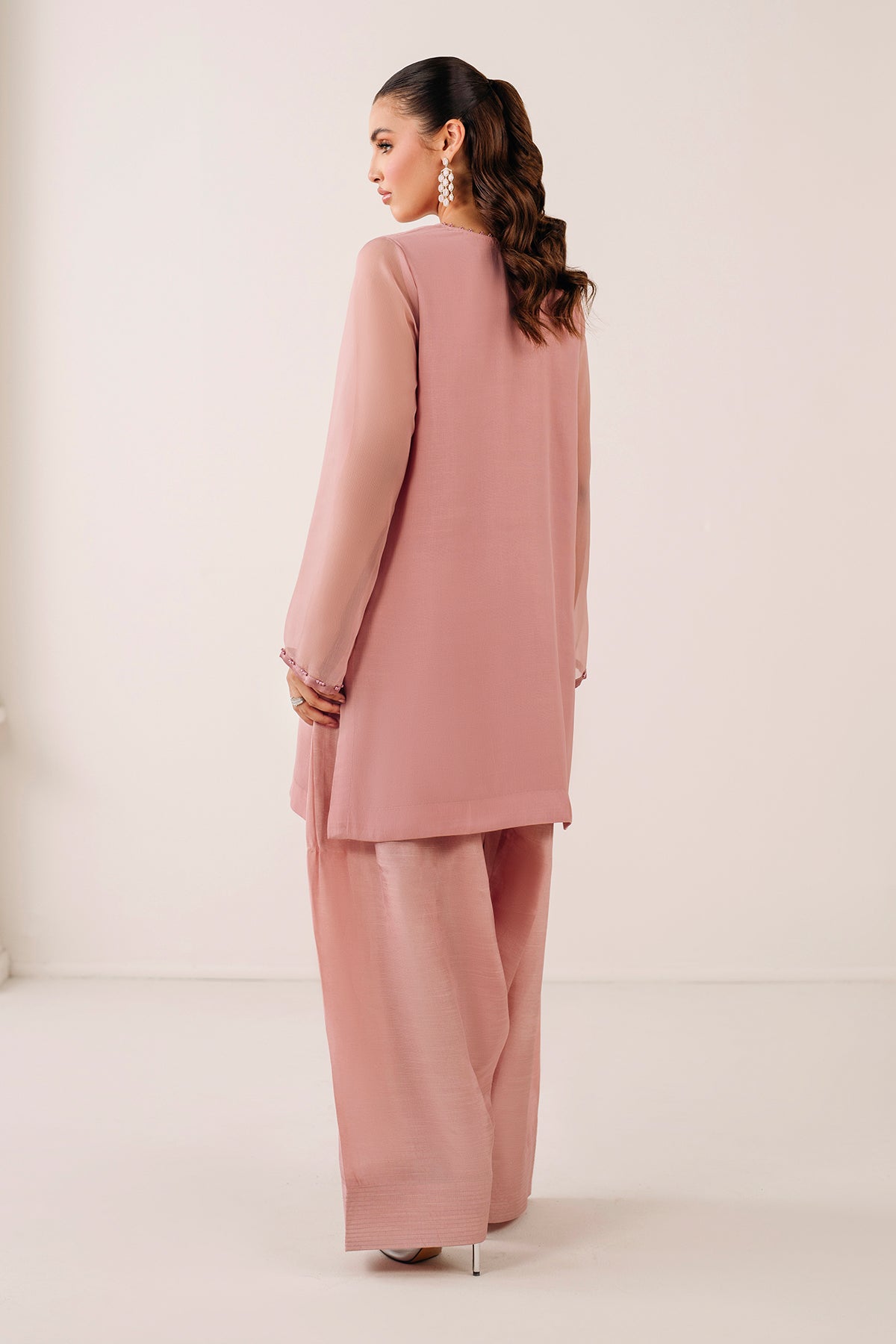 PLAIN CHIFFON SHIRT PR-1116