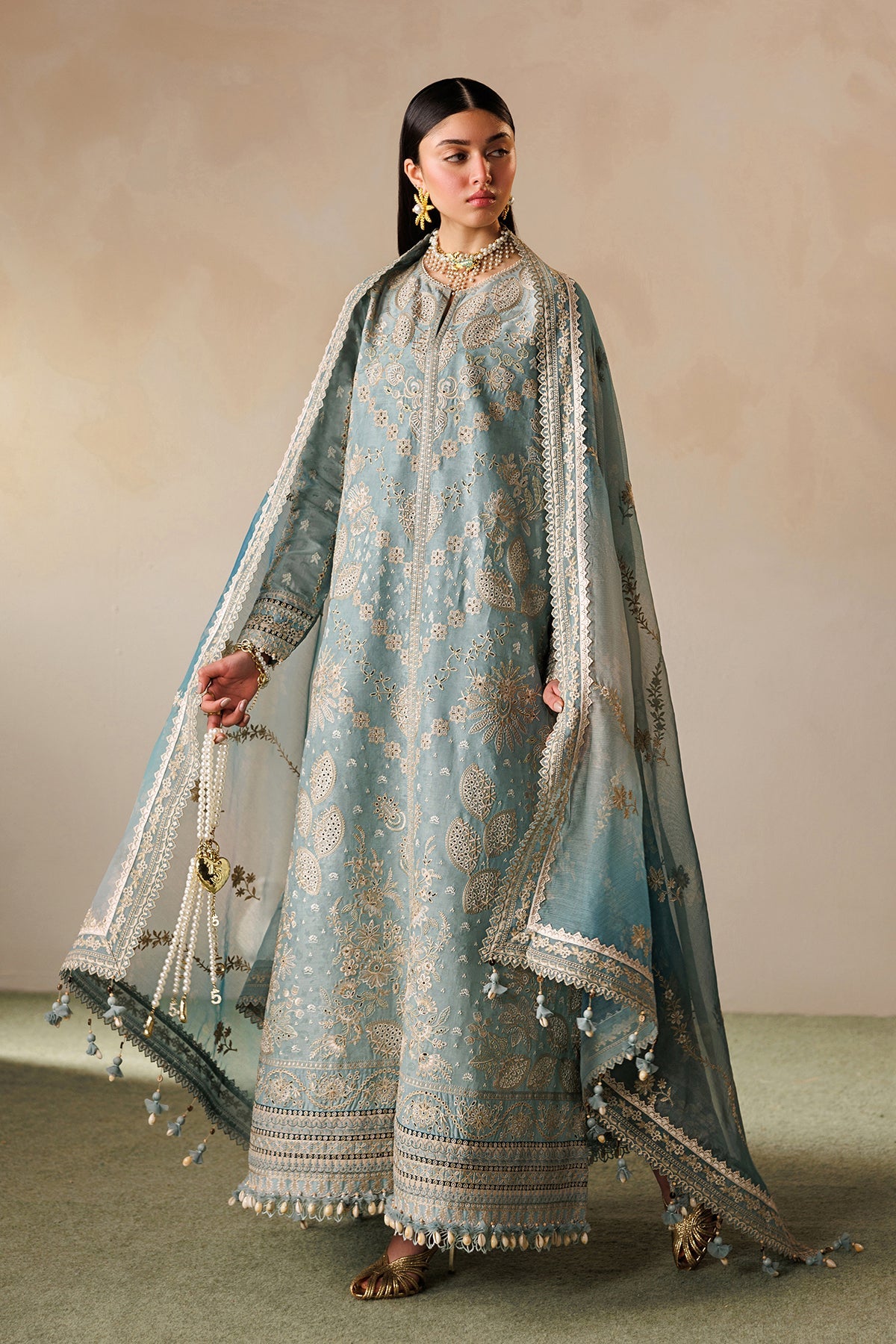 EMBROIDERED LAWN EL26-D01 UNSTITCHED