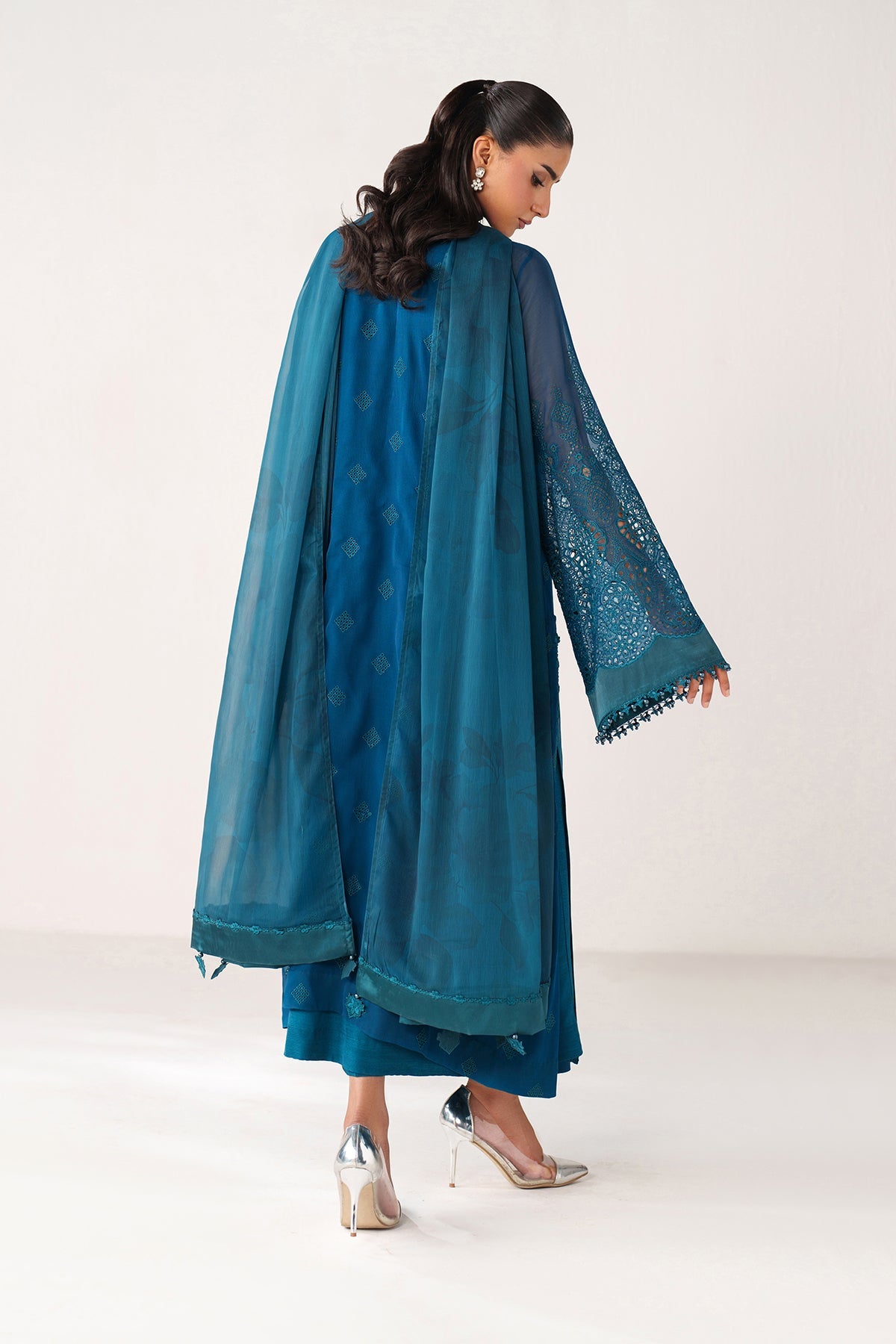 EMBROIDERED CHIFFON PR-1241