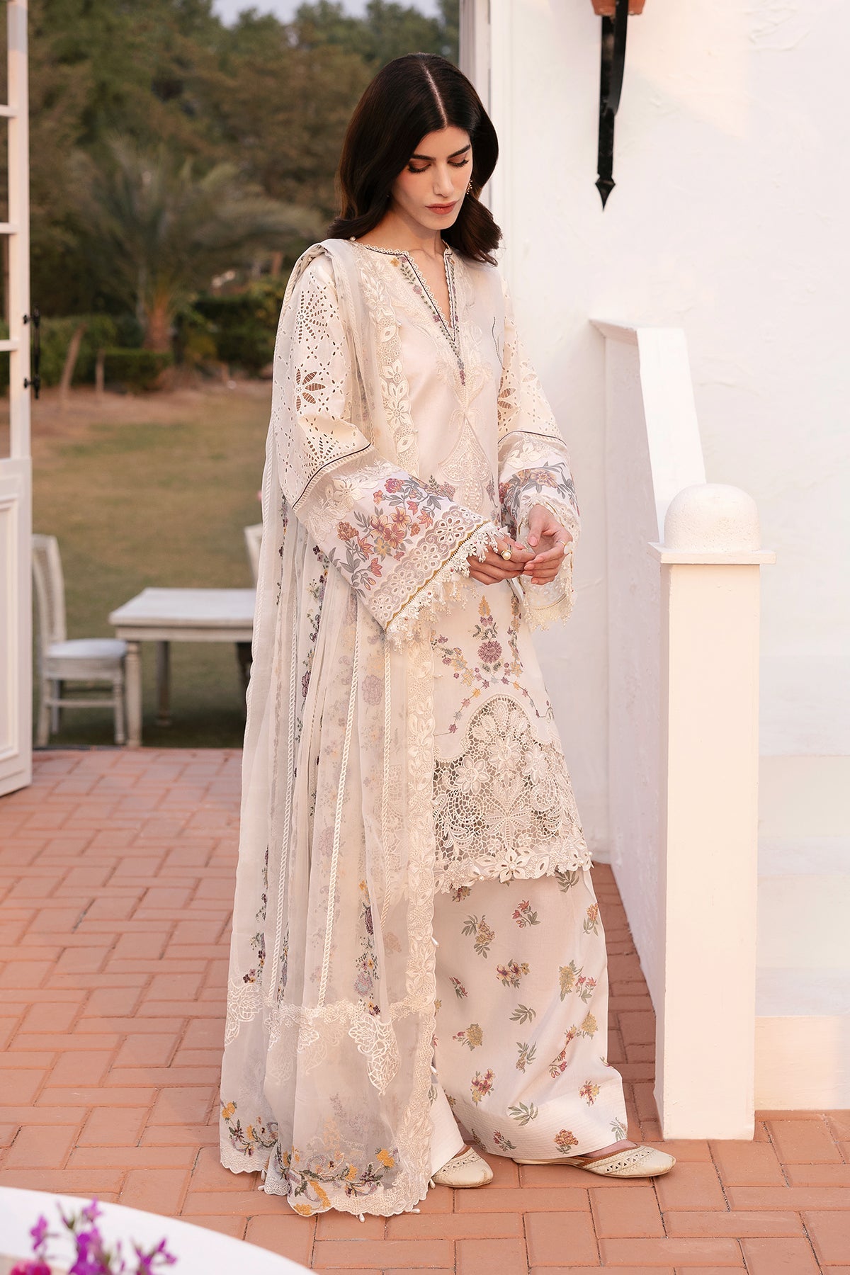 Lawn Dress D- 068