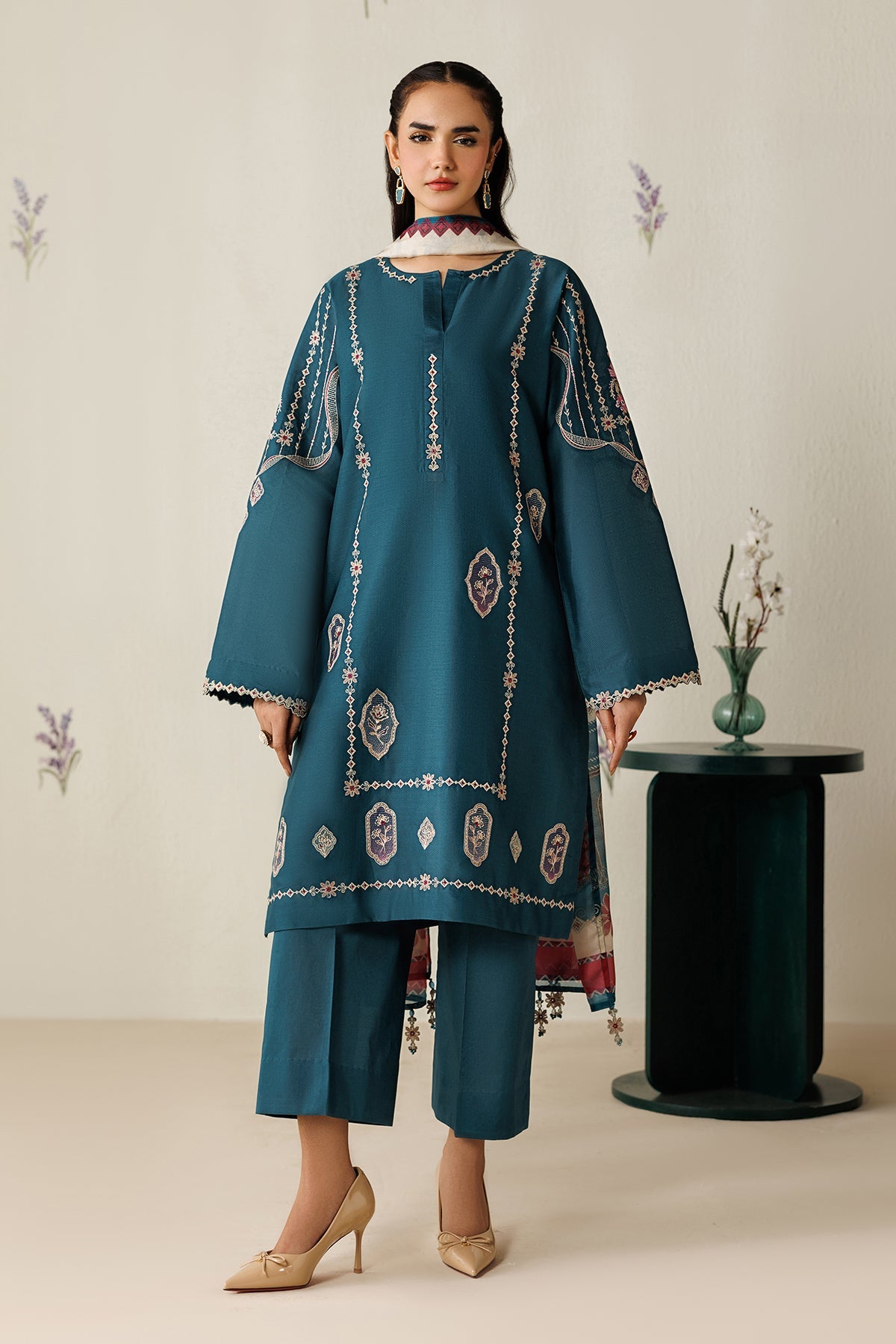 EMBROIDERED JACQUARD PR-1265
