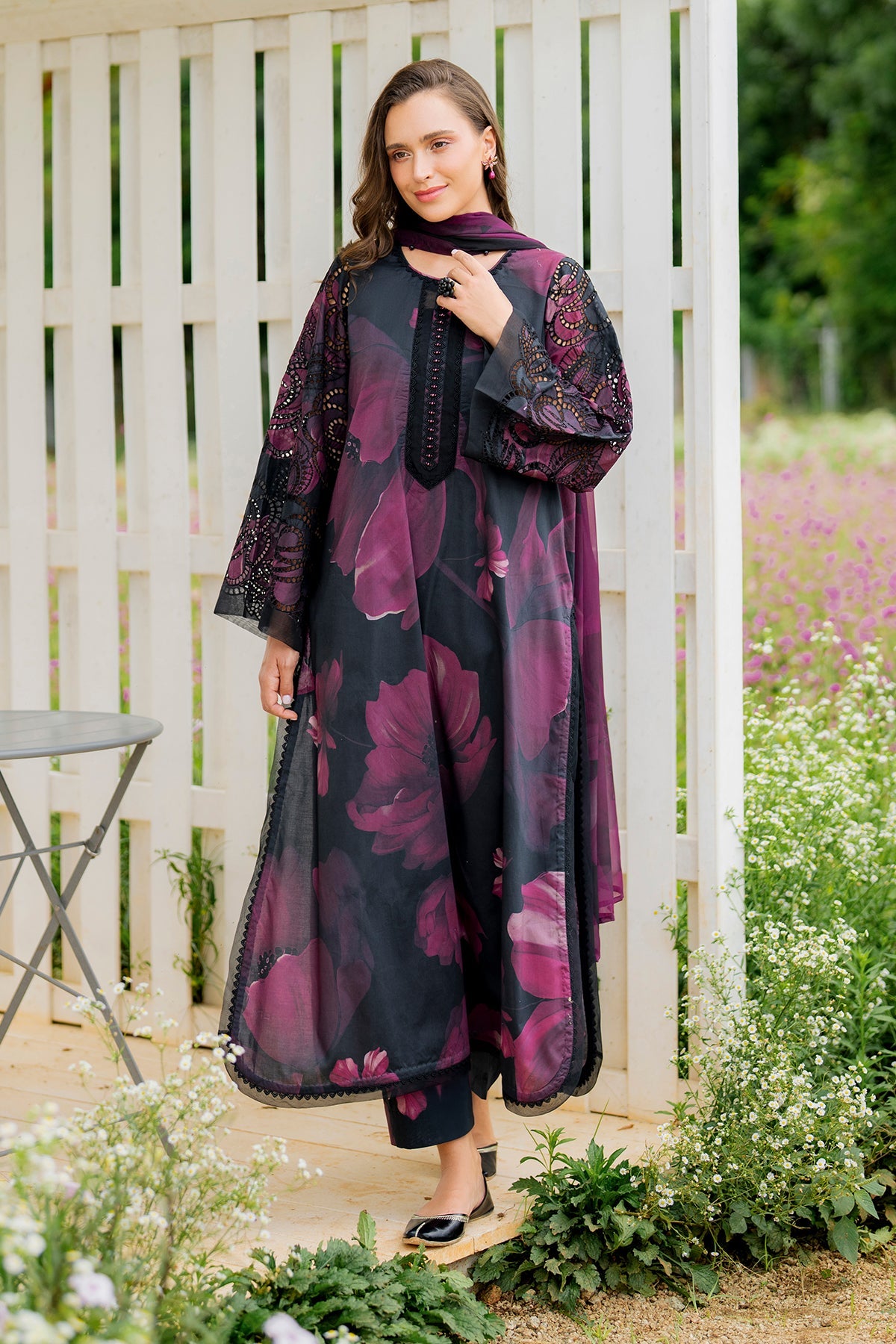 DIGITAL PRINTED LAWN UF-4214