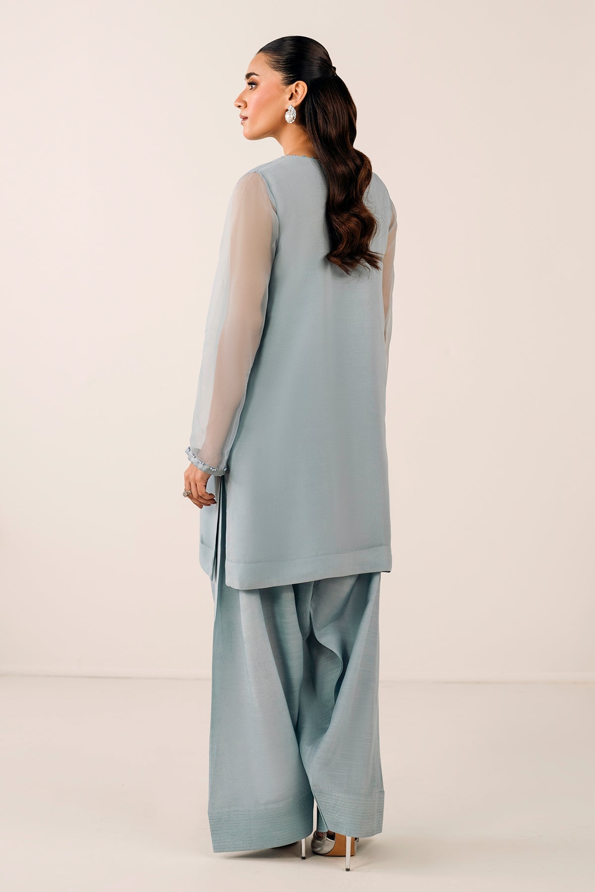 PLAIN CHIFFON SHIRT PR-1118