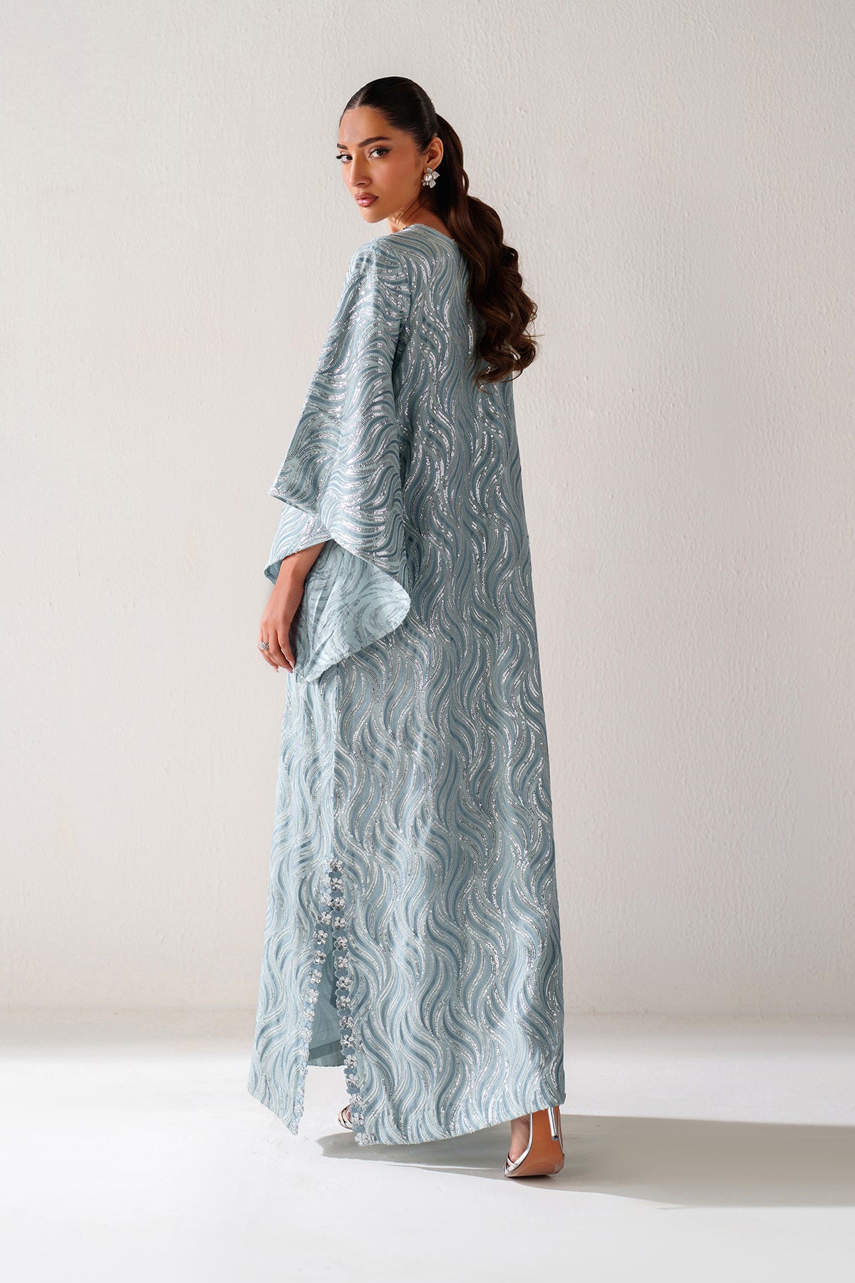 EMBROIDERED CHIFFON PR-1243