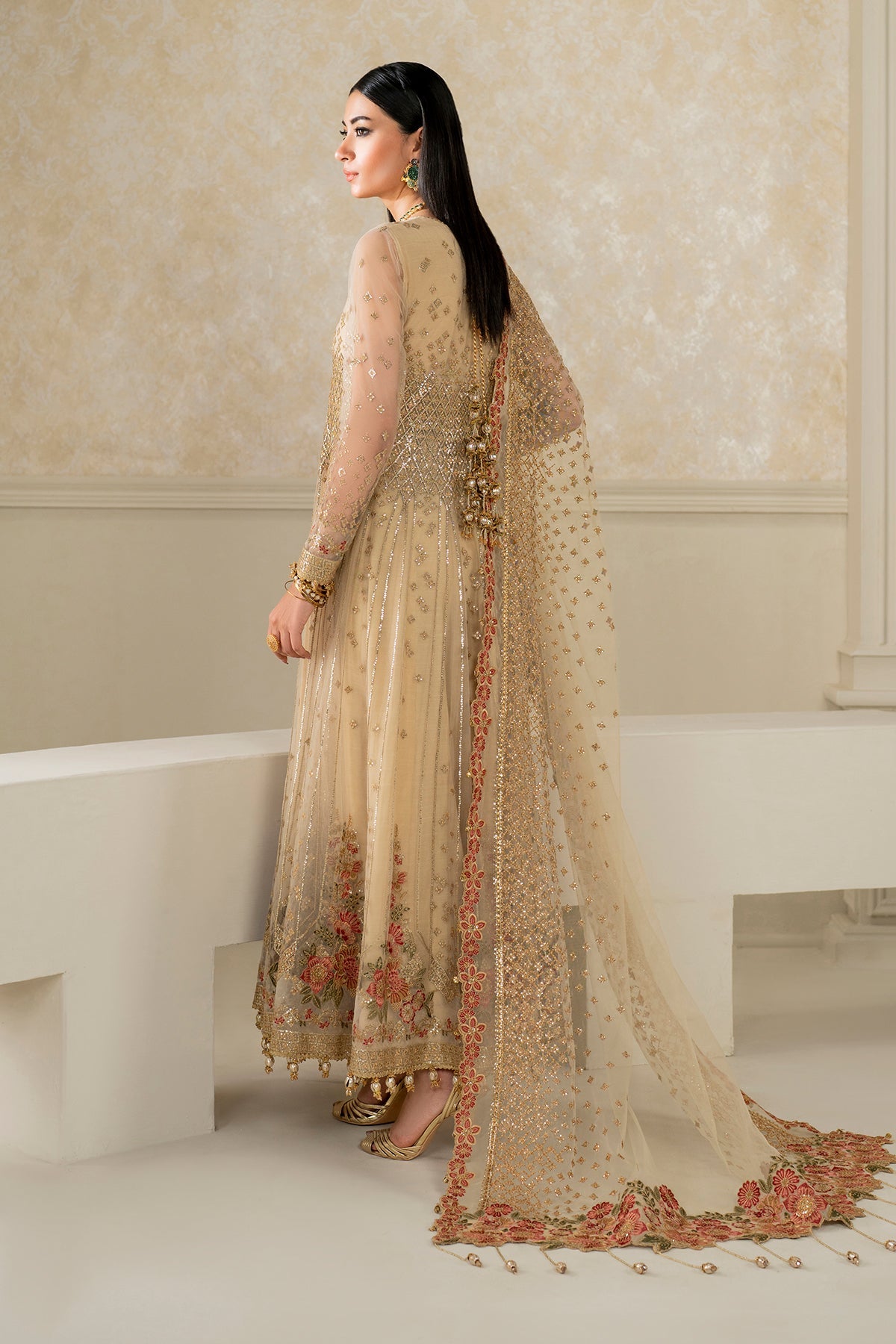 EMBROIDERED NET UF-4159