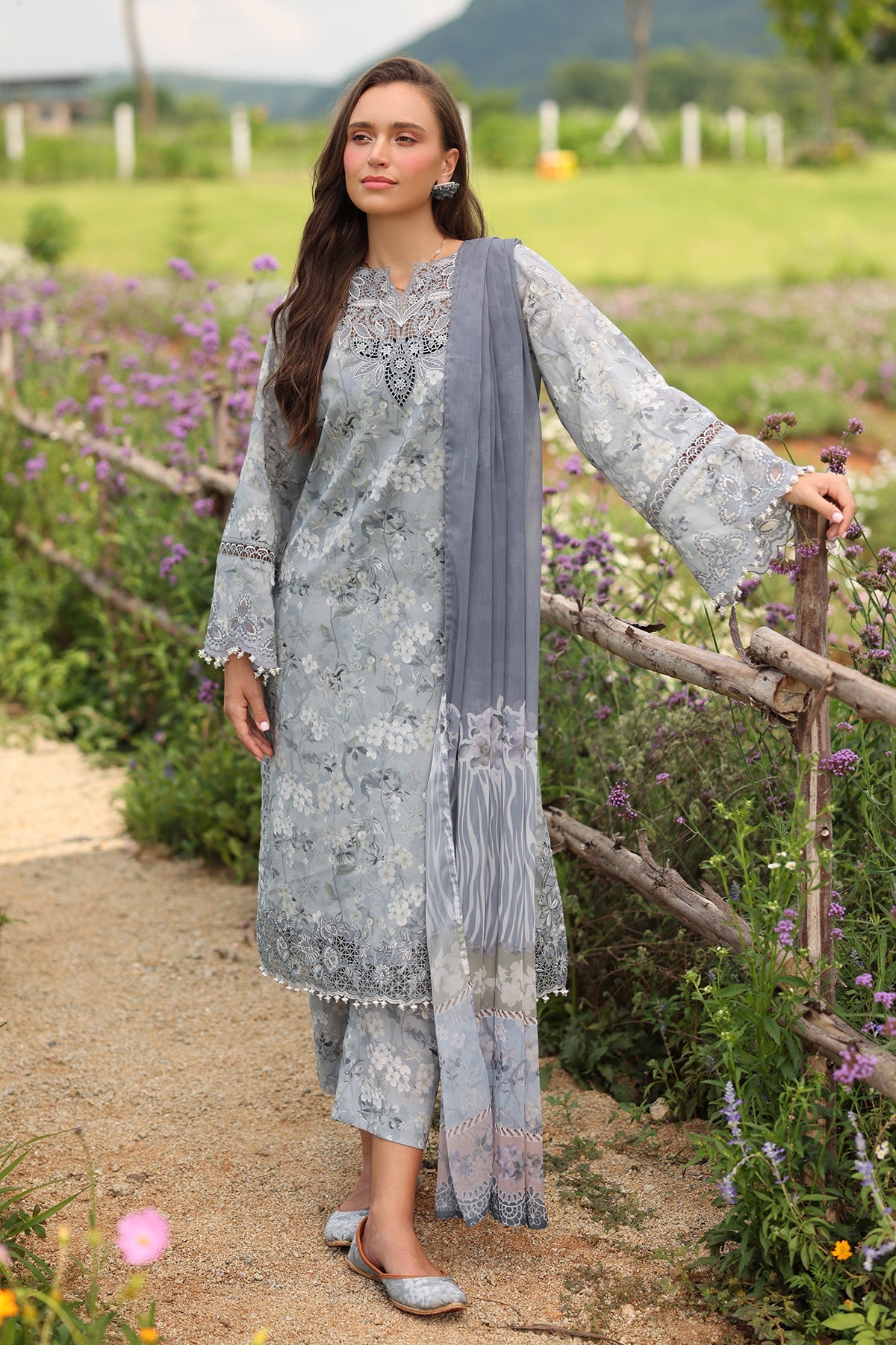 DIGITAL PRINTED LAWN UF-4232