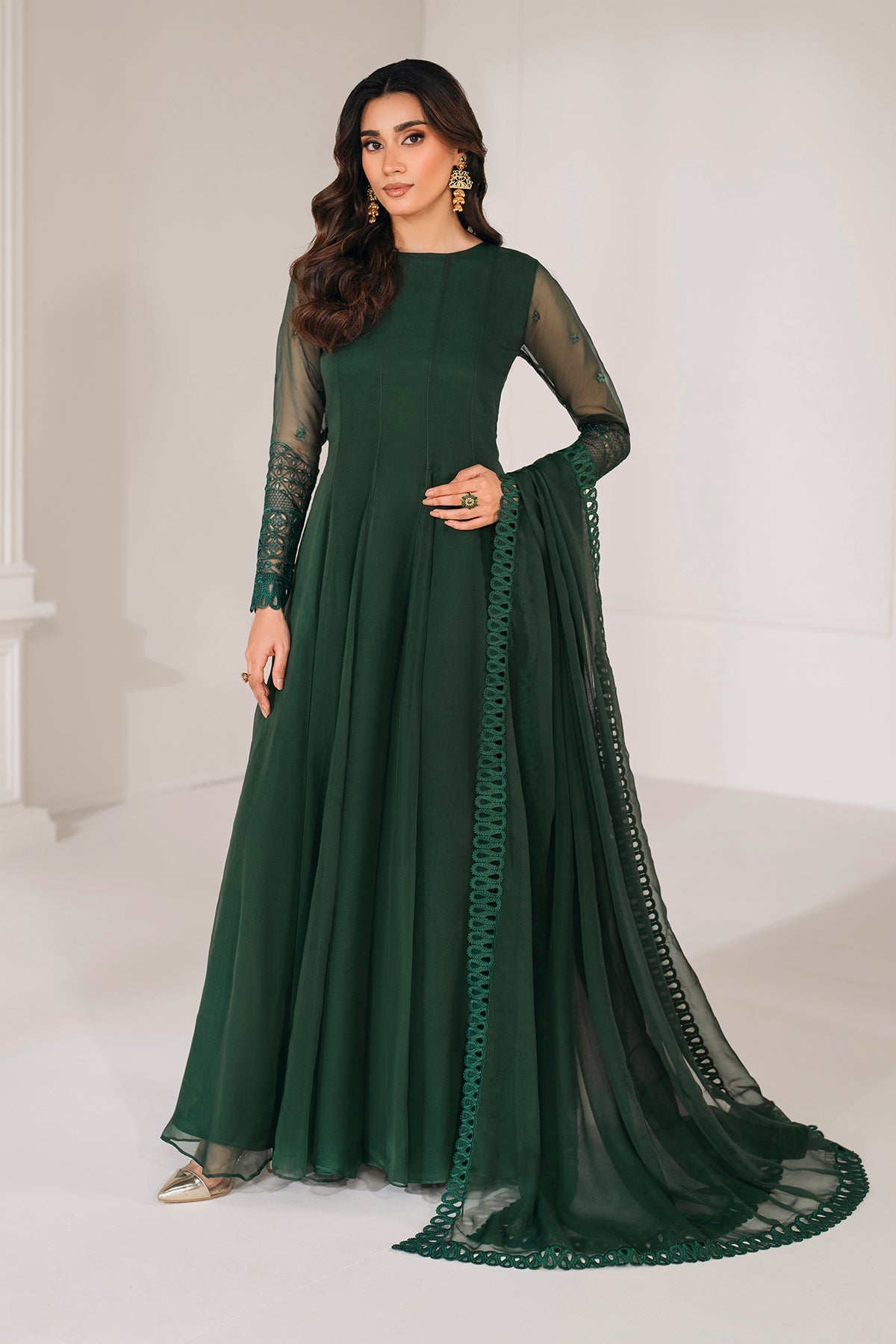 EMBROIDERED CHIFFON DUPATTA 64