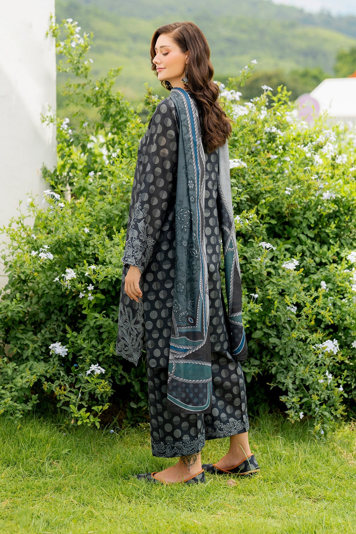 DIGITAL PRINTED LAWN UF-4216