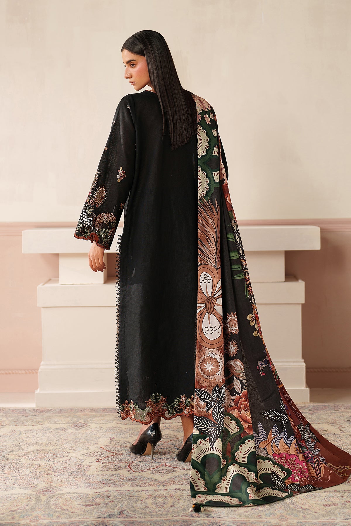 EMBROIDERED KHADDAR SF-4349