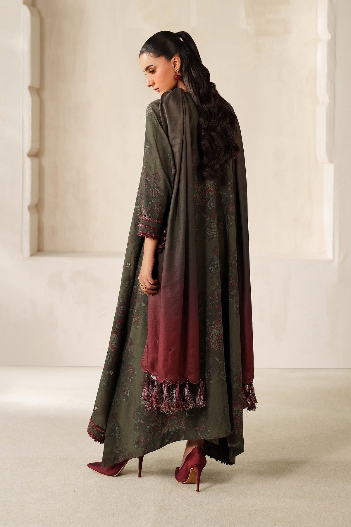 EMBROIDERED KHADDAR SF-4330