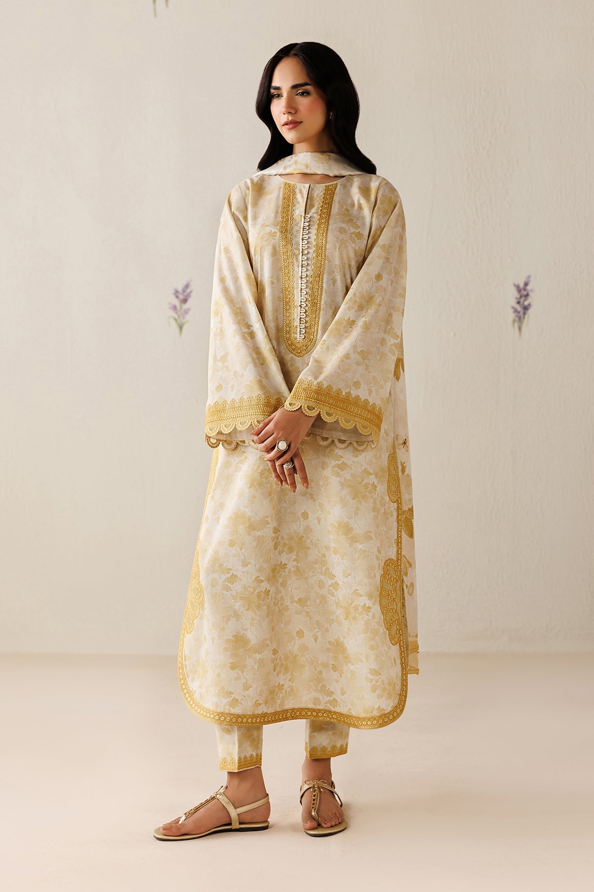 EMBROIDERED LAWN PR-1269