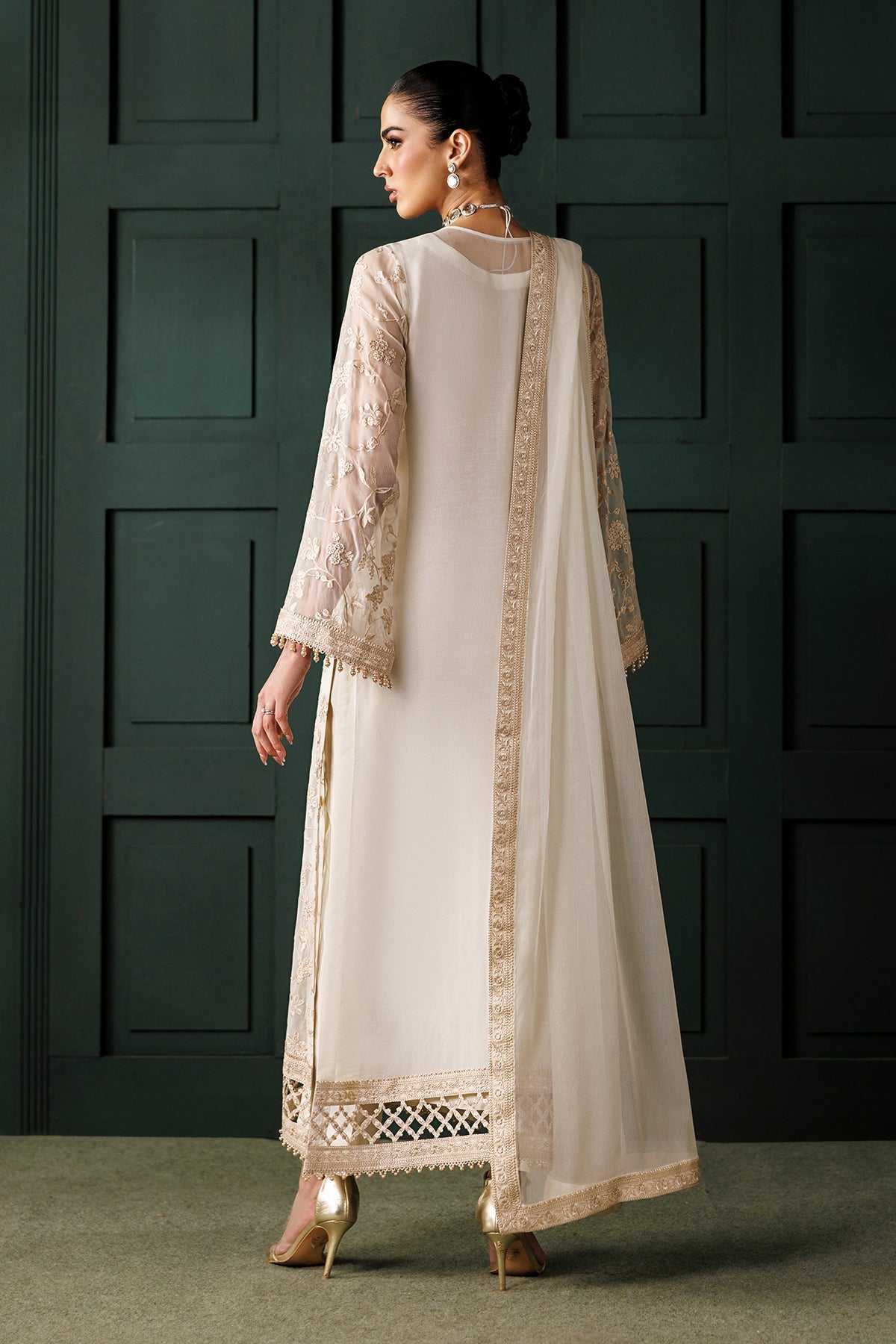 EMBROIDERED CHIFFON SF-4437