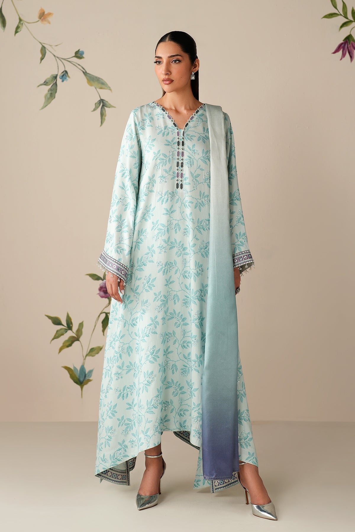 EMBROIDERED VISCOSE PR-1191