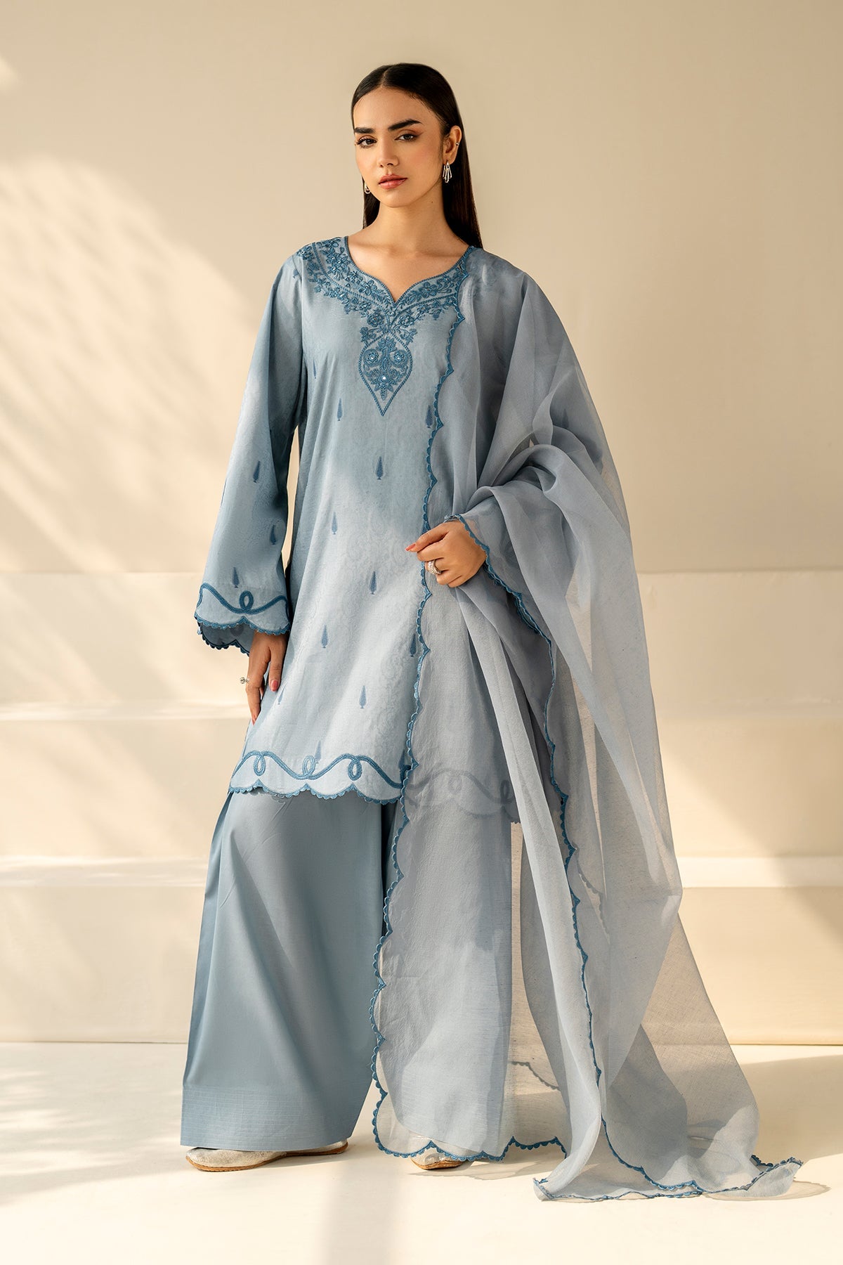 EMBROIDERED JACQUARD PR-1176