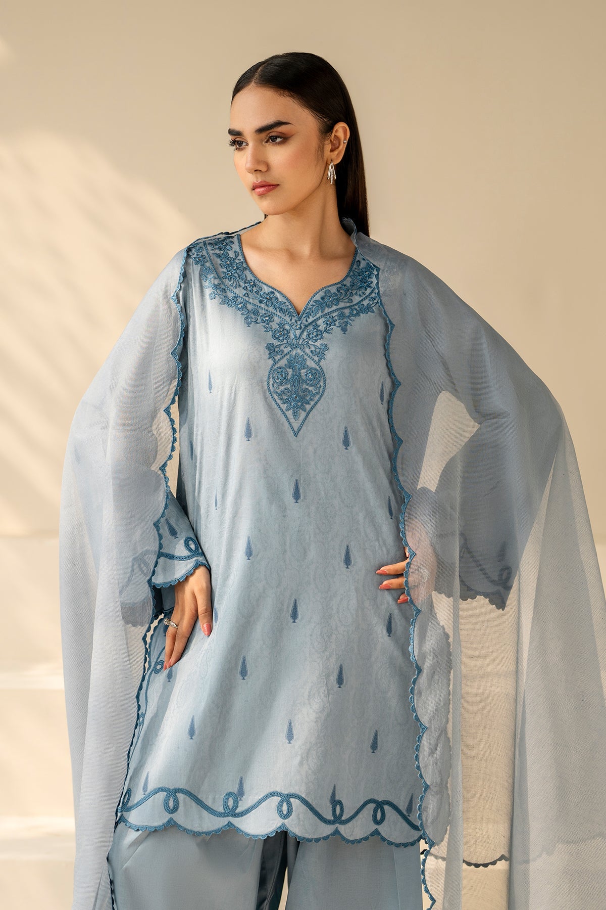 EMBROIDERED JACQUARD PR-1176