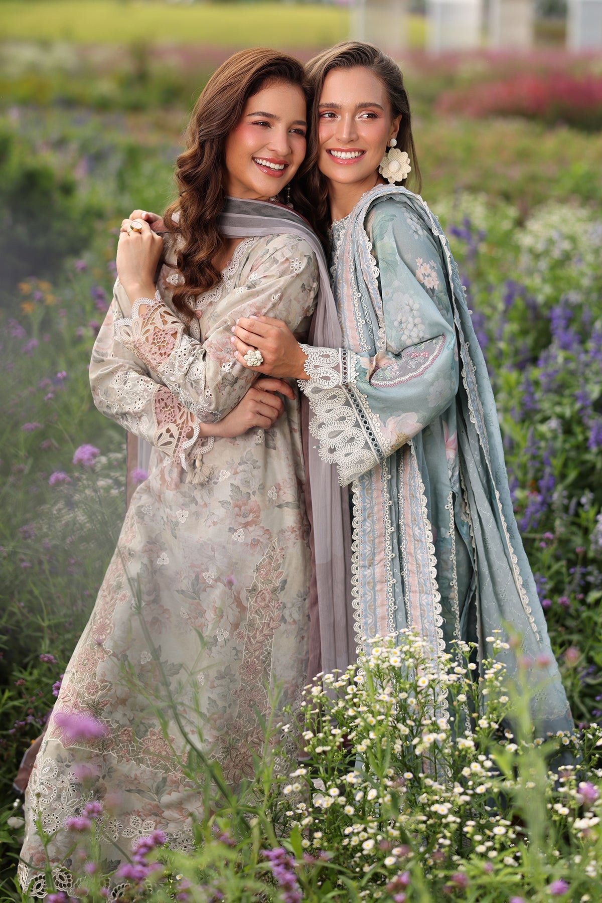 EMBROIDERED LAWN SF-4224