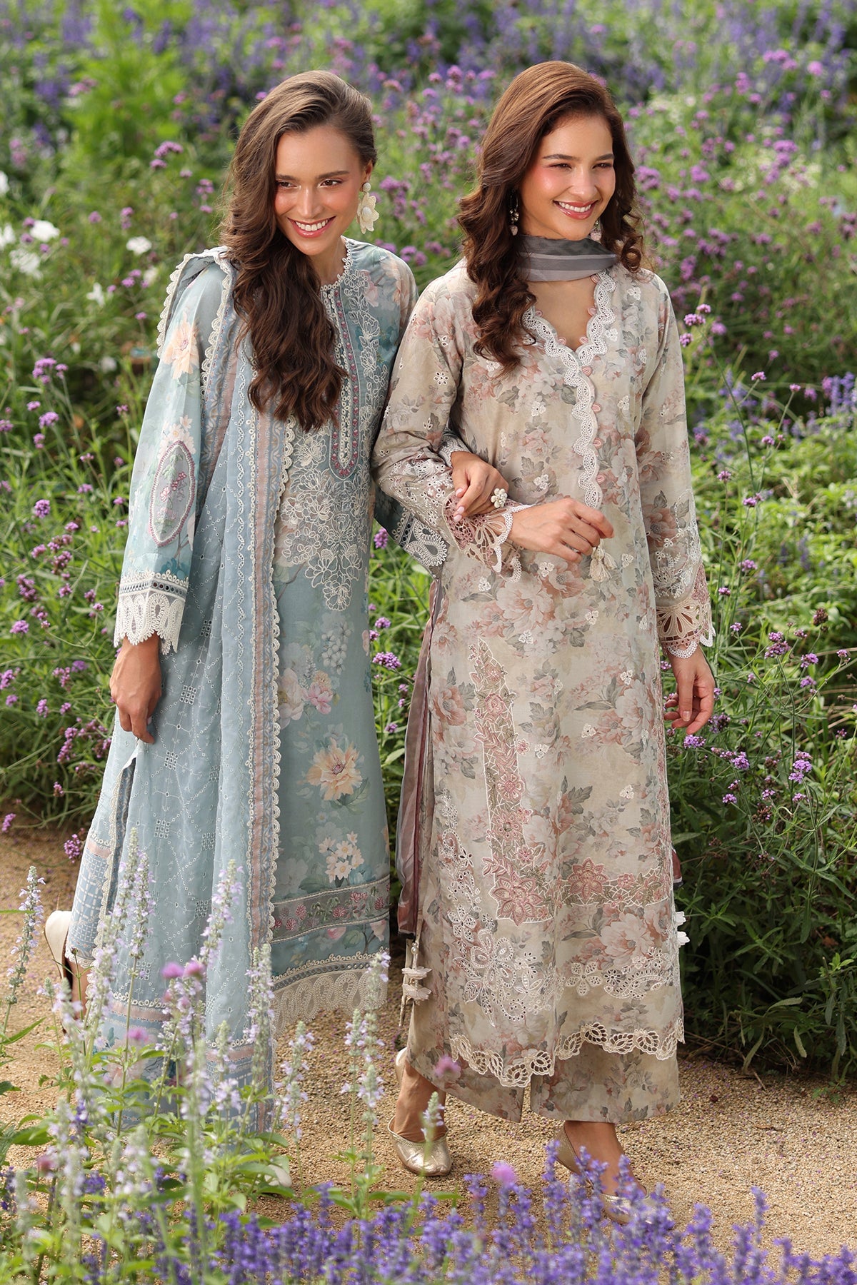 EMBROIDERED LAWN SF-4225