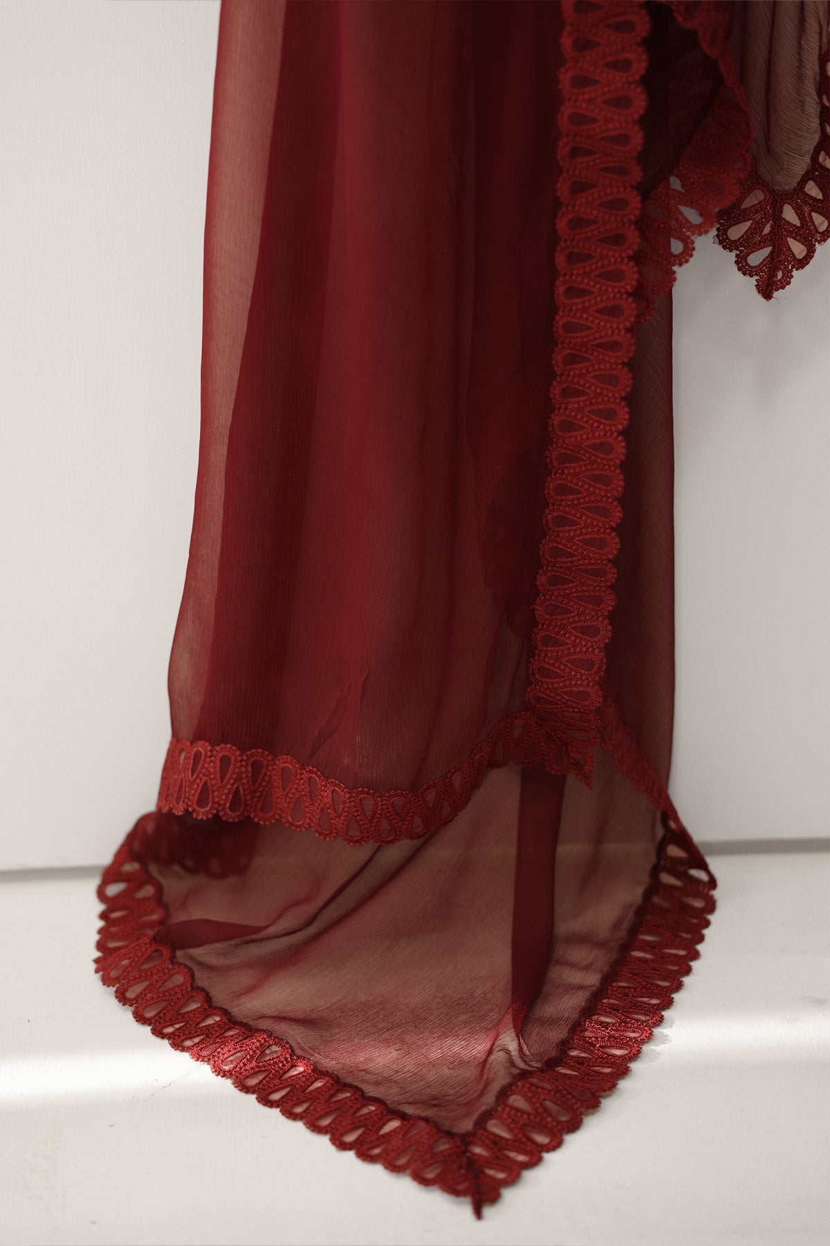 EMBROIDERED CHIFFON DUPATTA 77