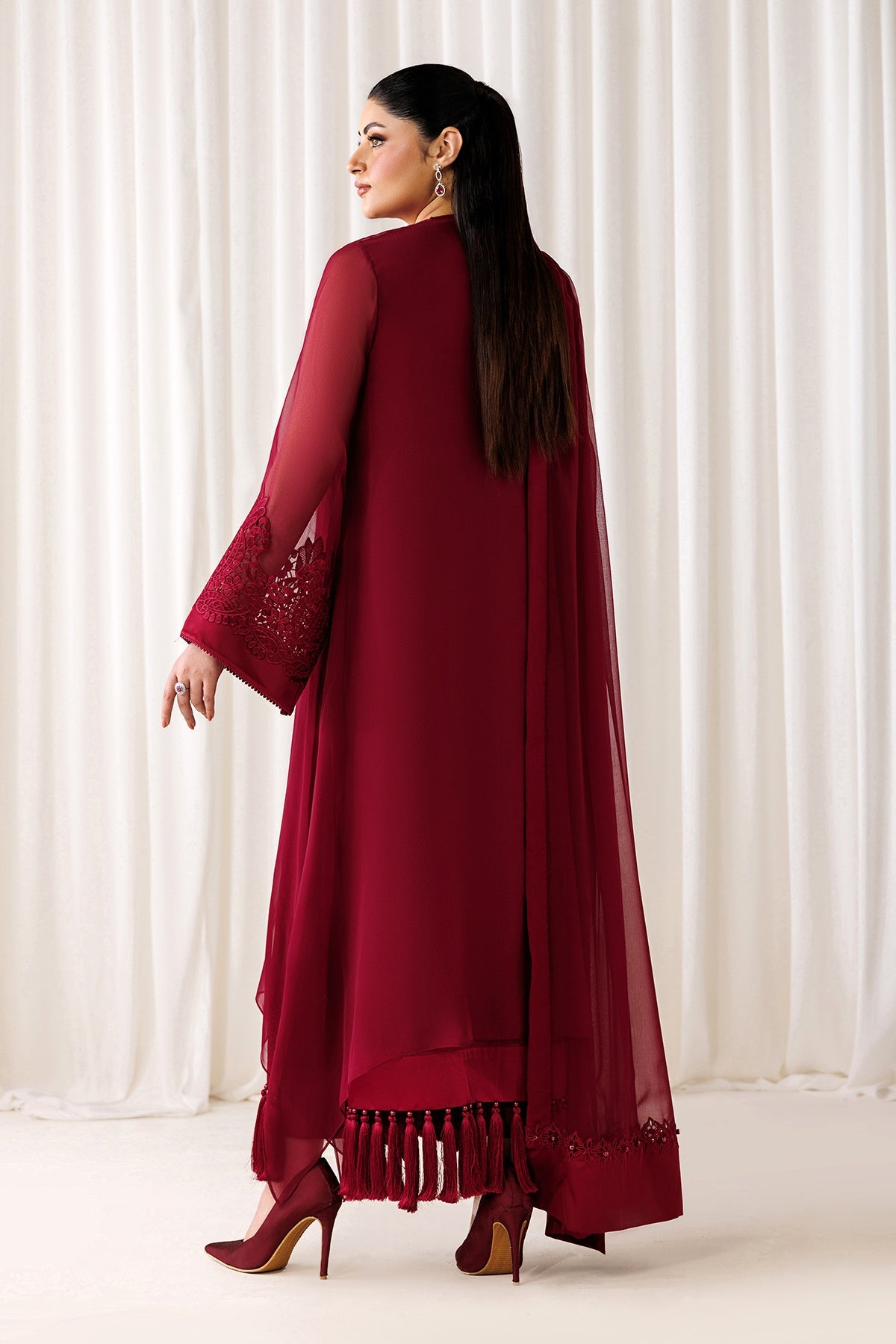 PLAIN CHIFFON DUPATTA-105