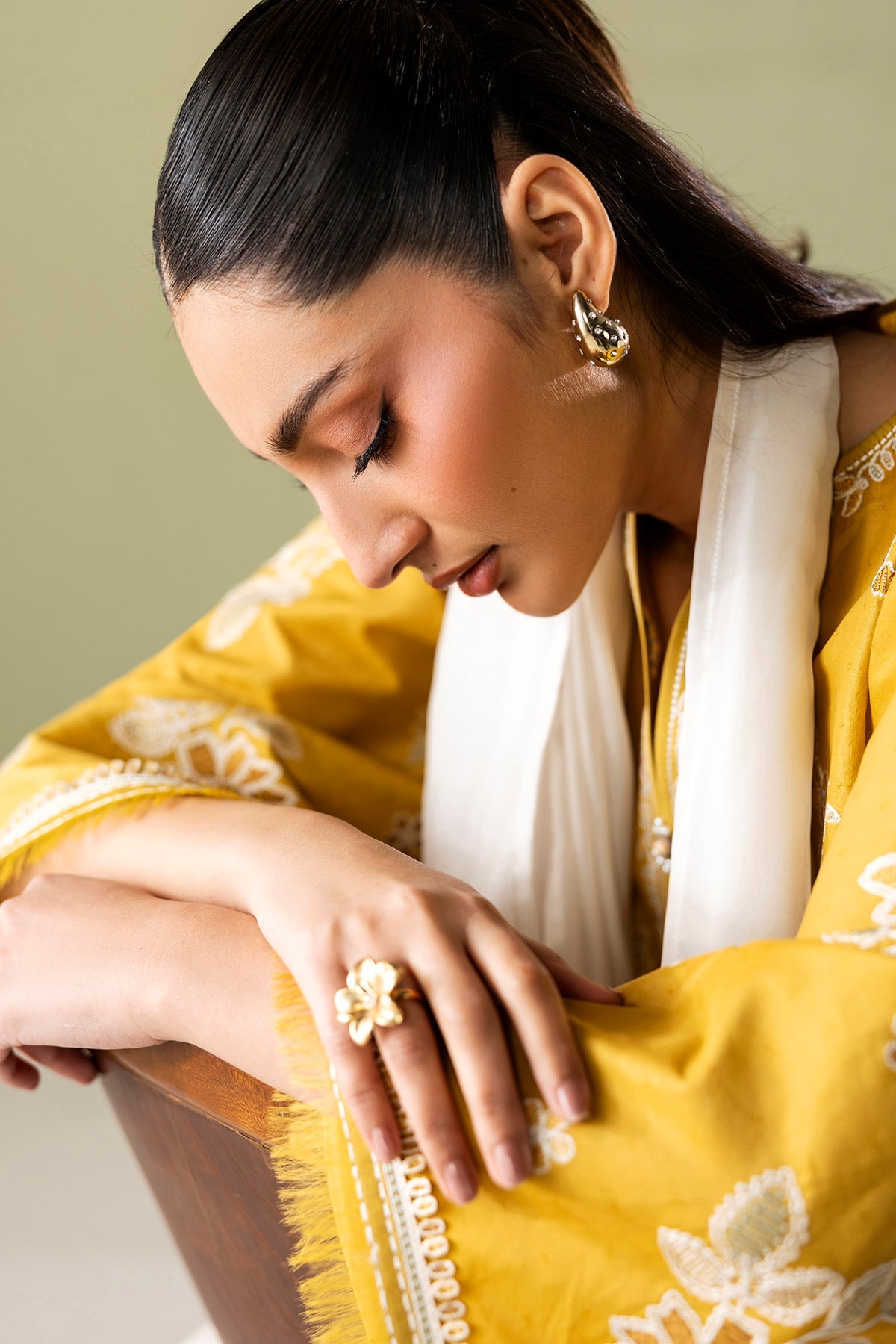 EMBROIDERED LAWN SF-4419