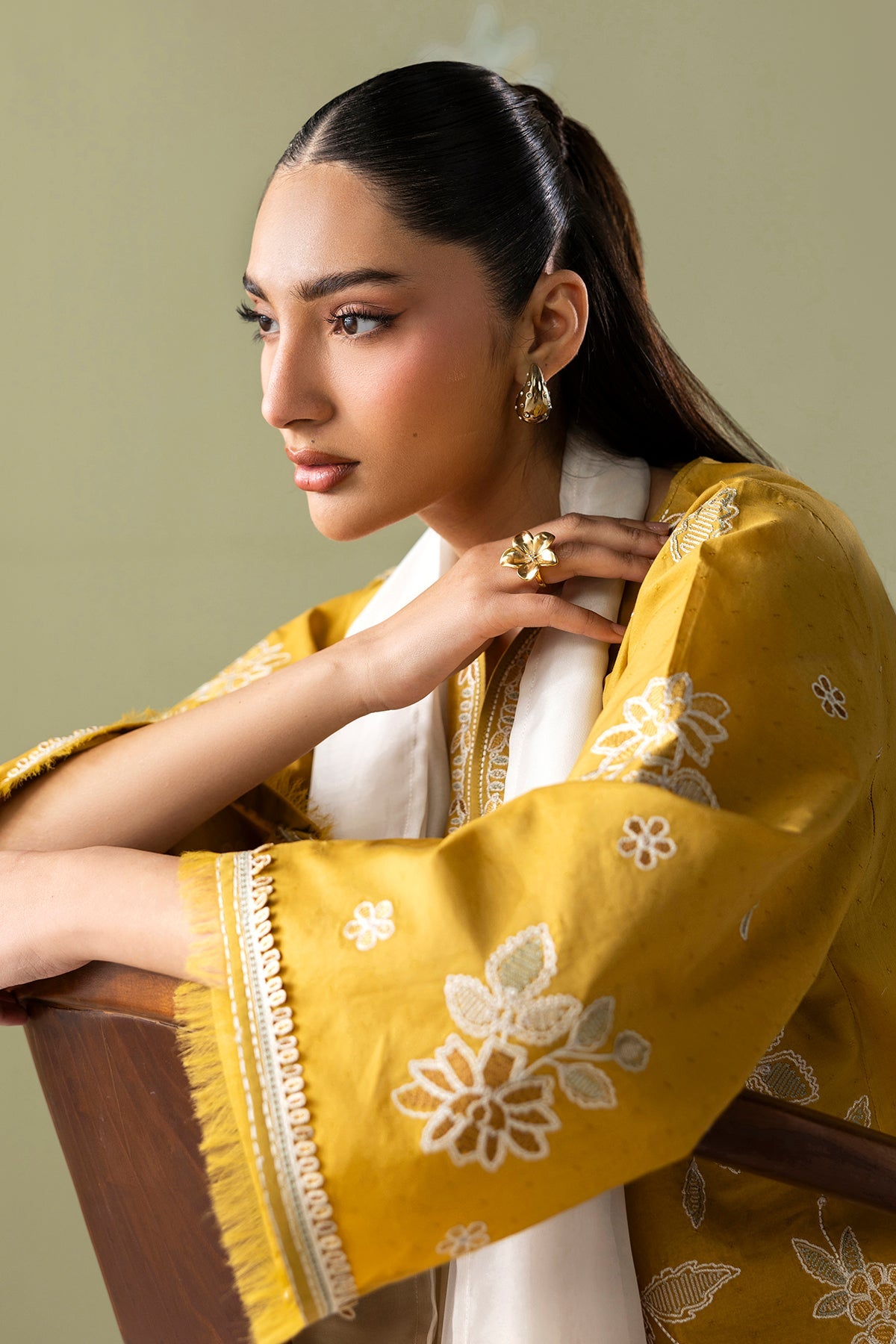 EMBROIDERED LAWN SF-4419