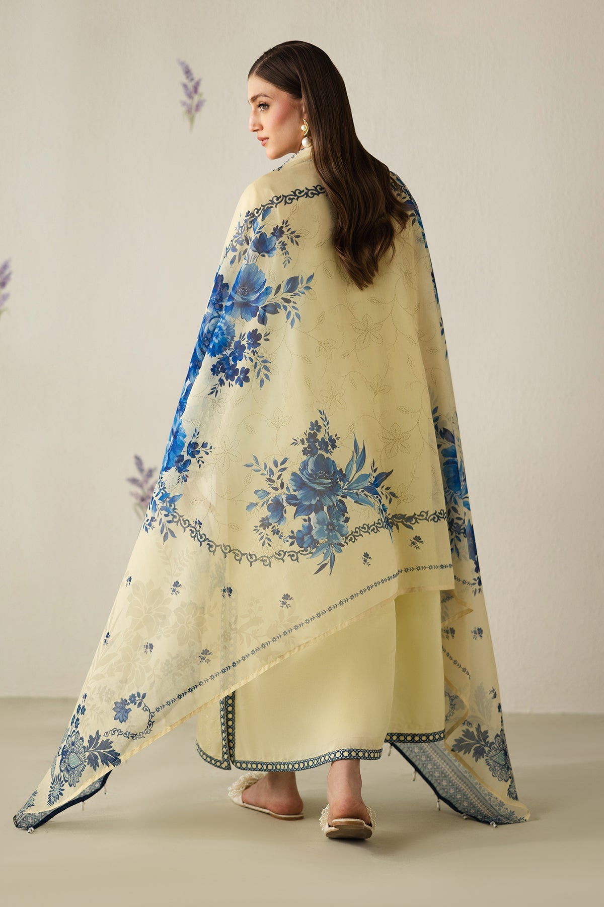 EMBROIDERED LAWN SF-4432