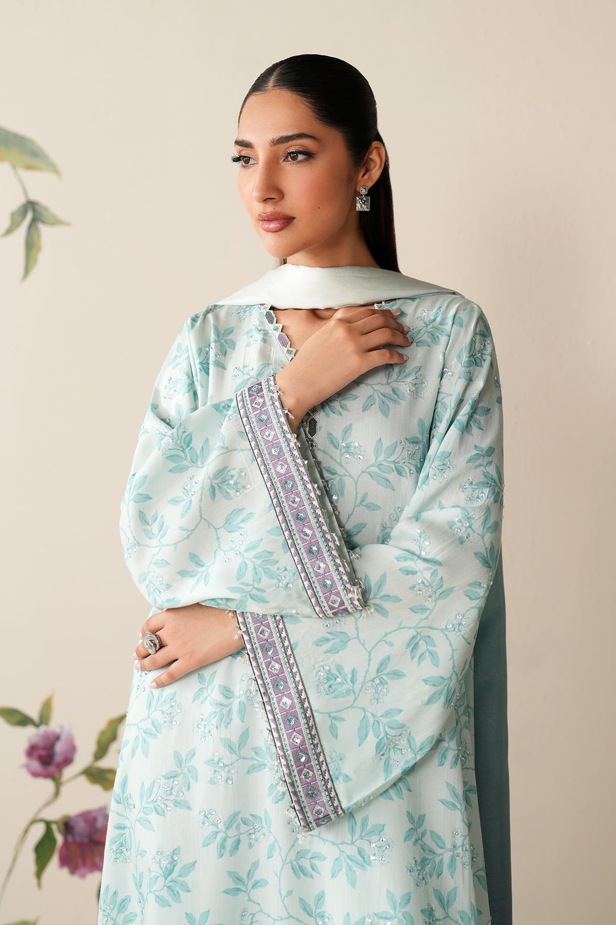 EMBROIDERED VISCOSE PR-1191