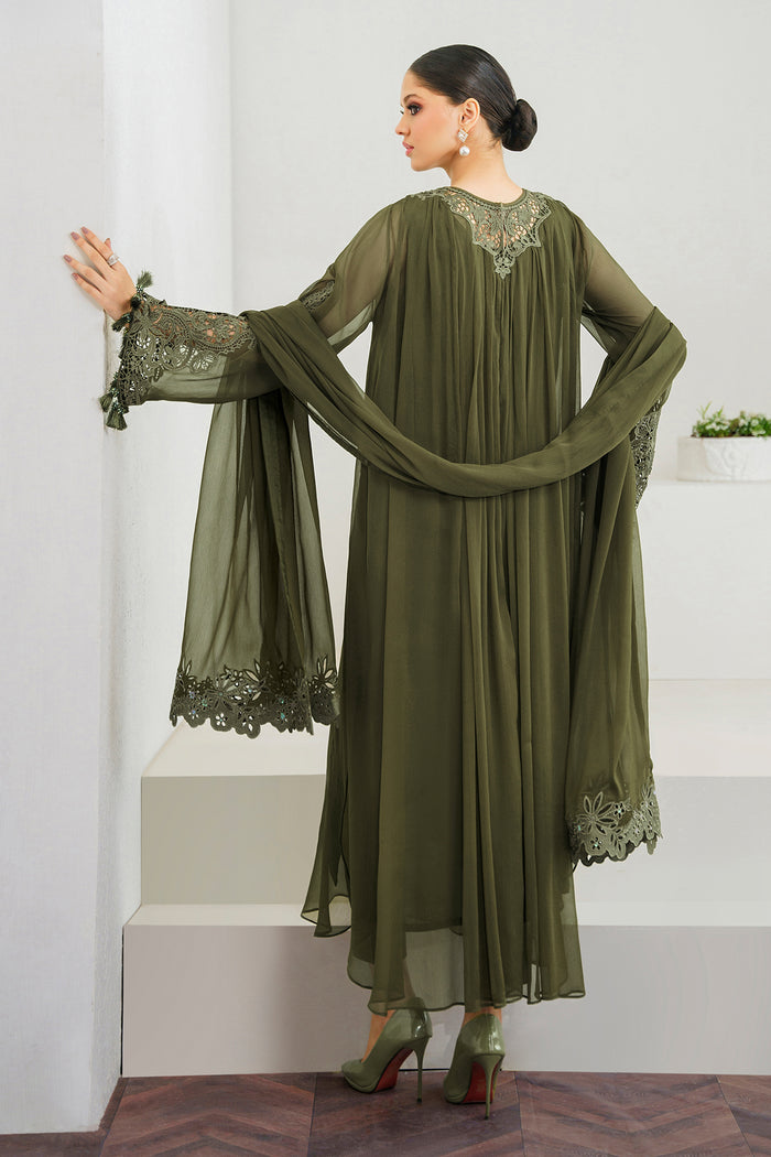 Shurooq Ready to Wear  Cotton 3 Piece Dress C1 D06 Maahru