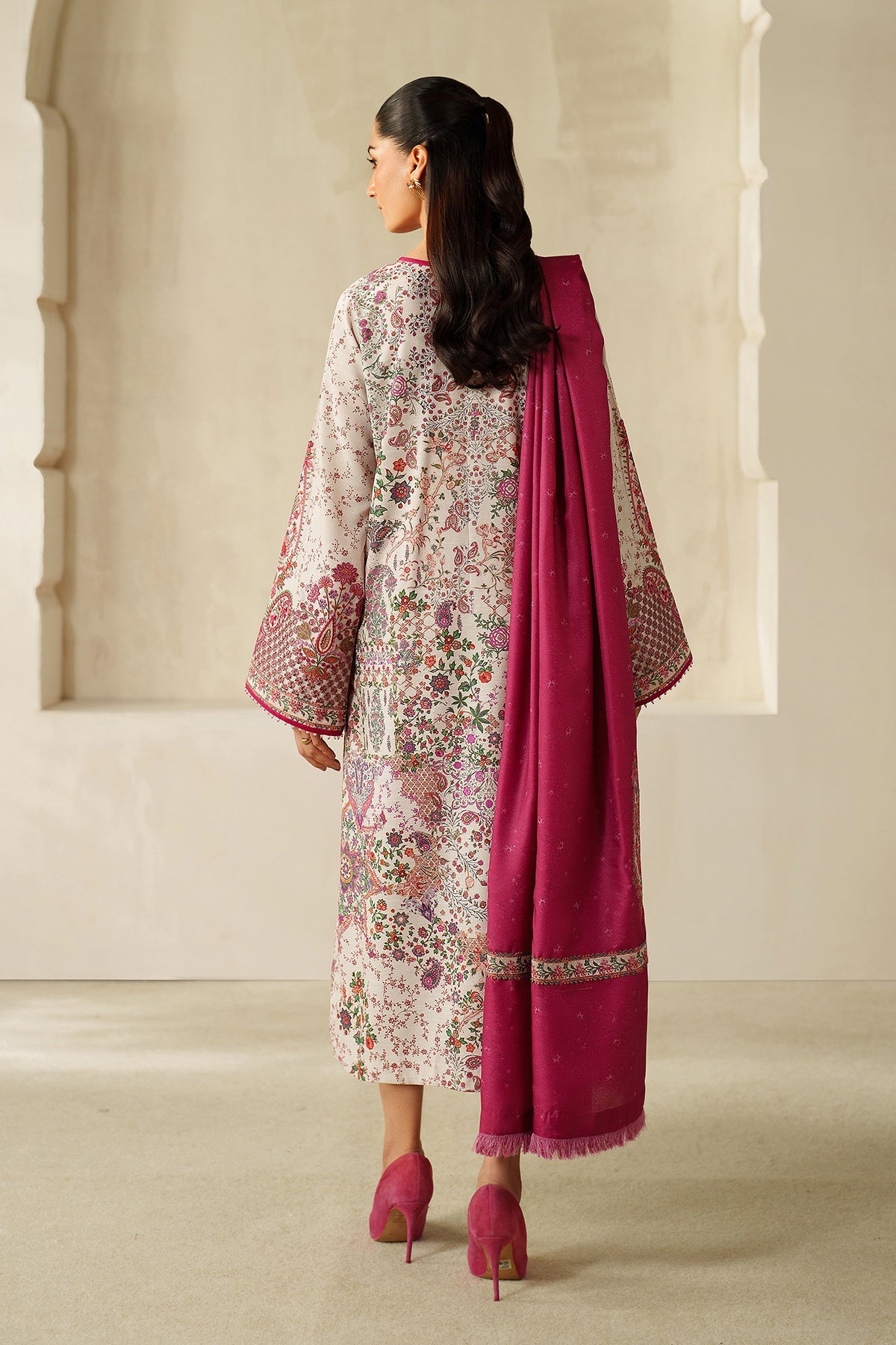 EMBROIDERED KHADDAR UF-4336