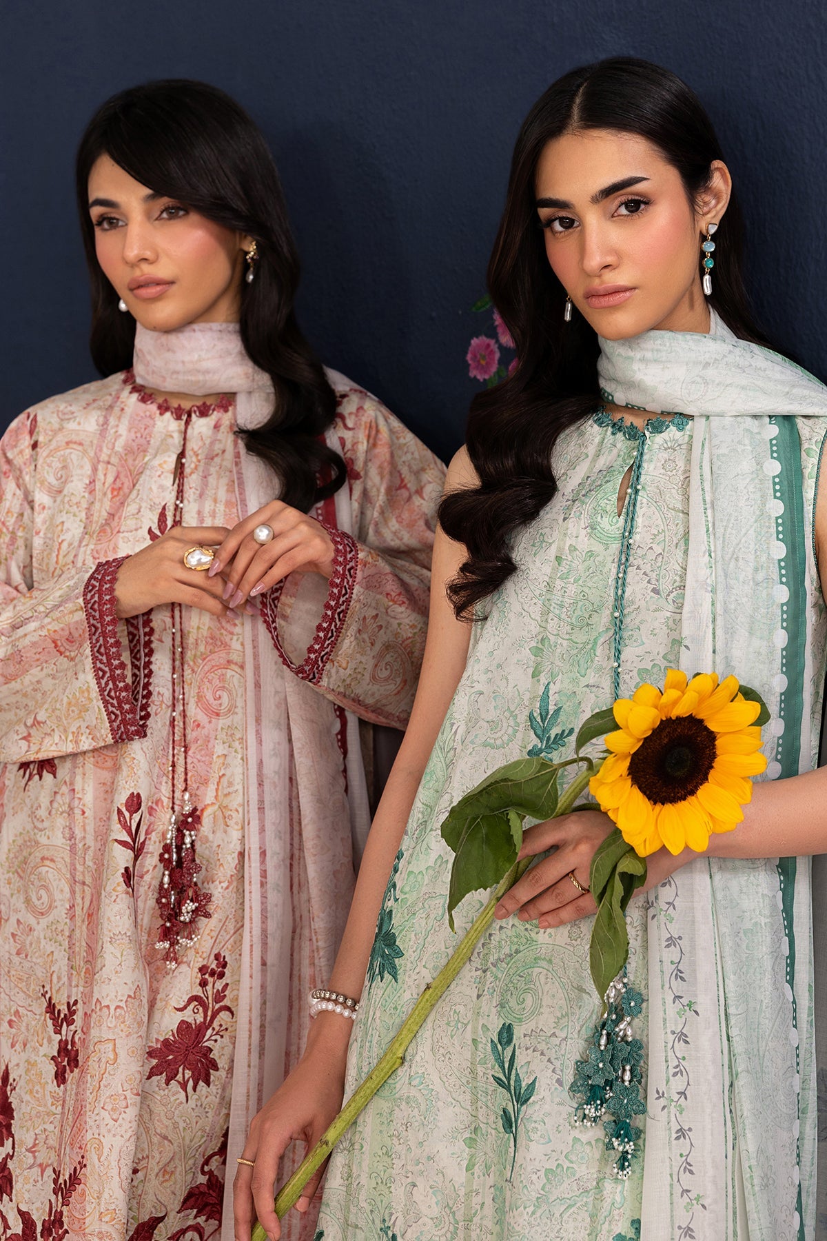 EMBROIDERED LAWN SF-4456