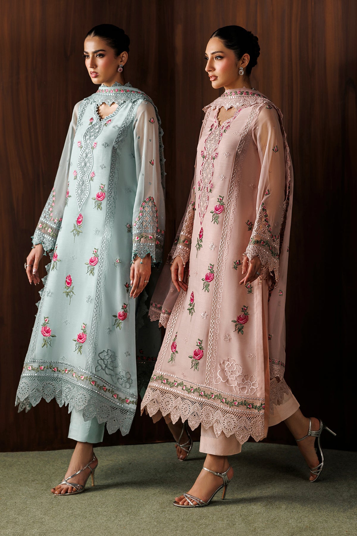 EMBROIDERED CHIFFON SF-4439