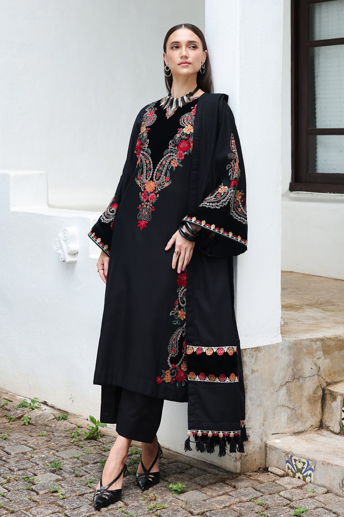 EMBROIDERED KHADDAR PR-1417