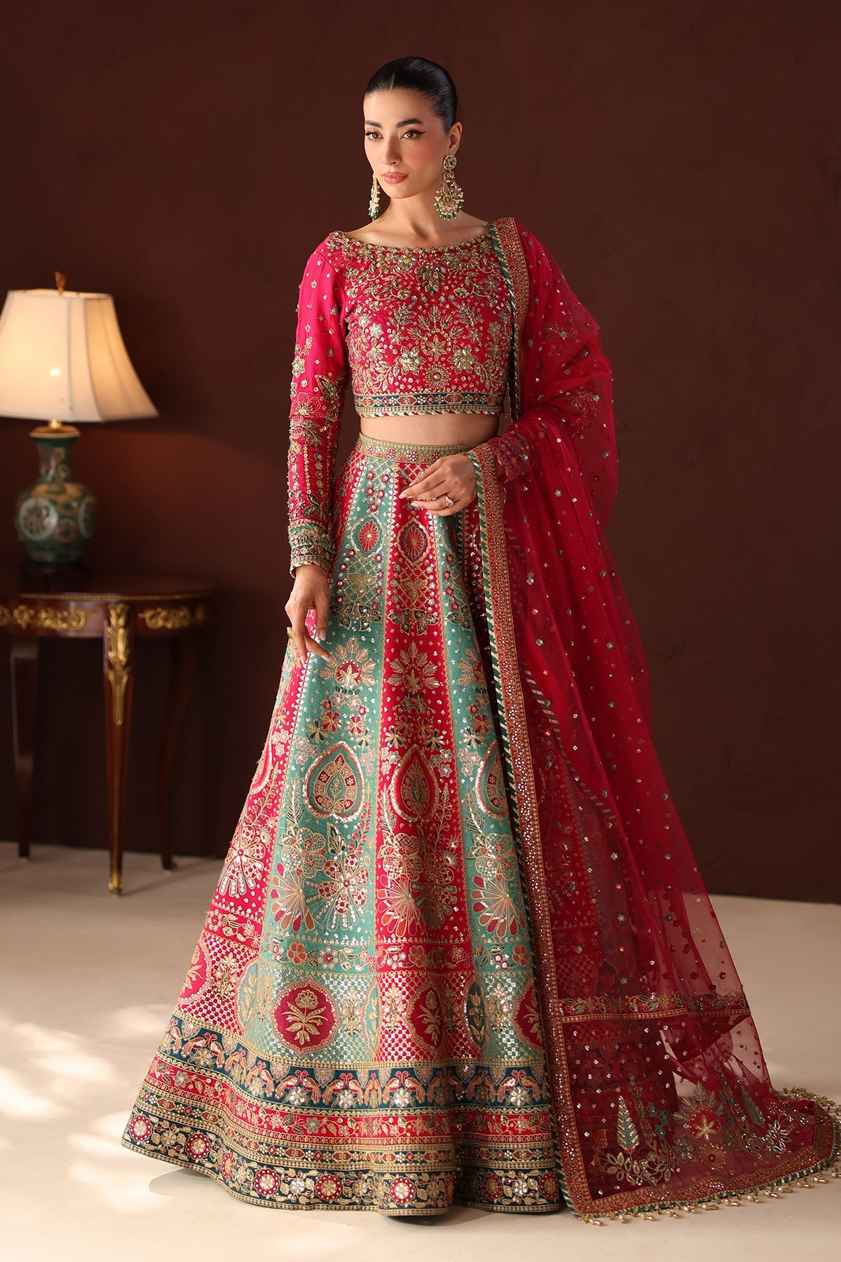 EMBROIDERED SILK SF-4489
